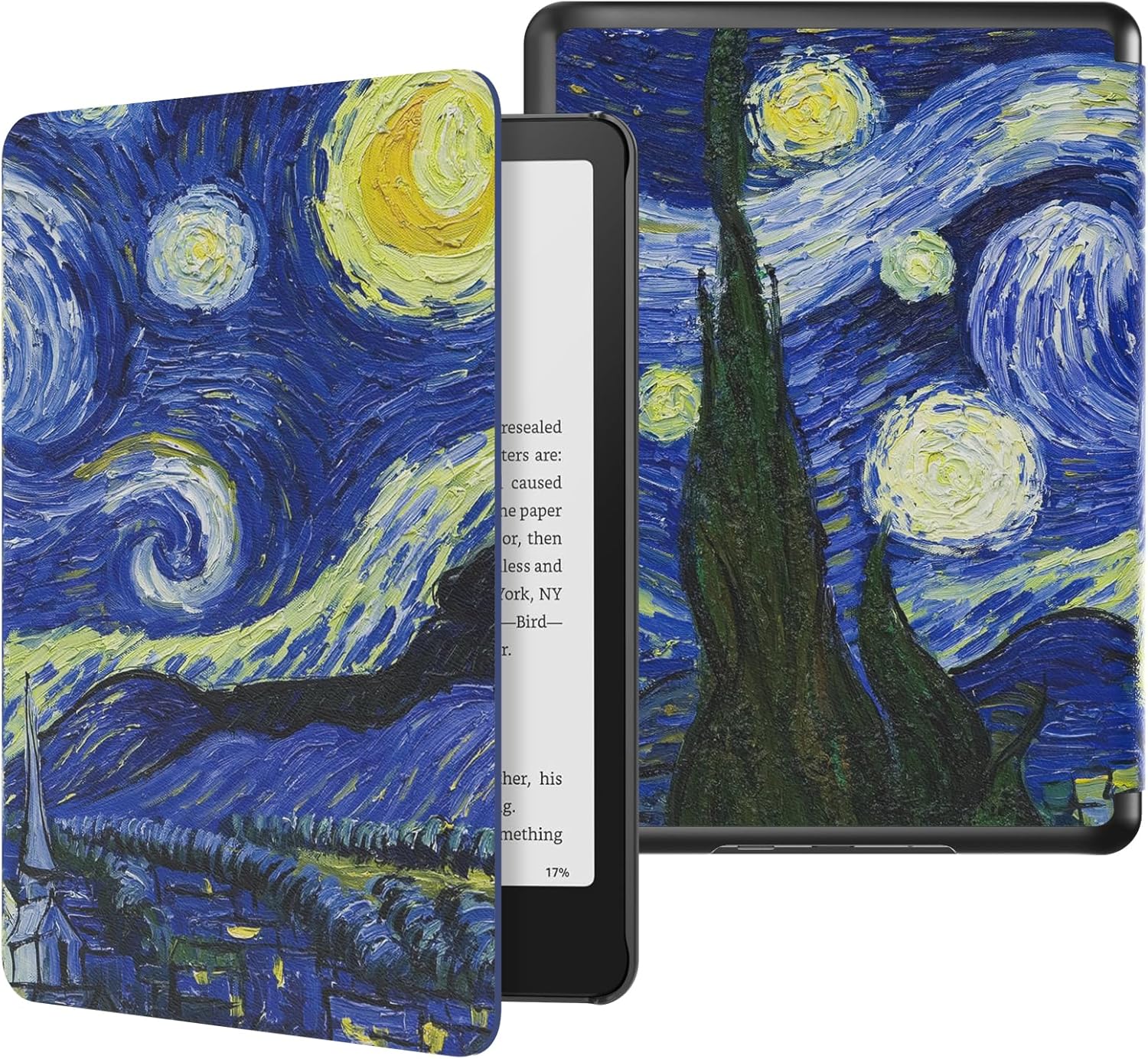 ESTUCHE MOKO PARA KINDLE PAPERWHITE 7' 12ª GEN 2024 STARRY NIGHT - 1