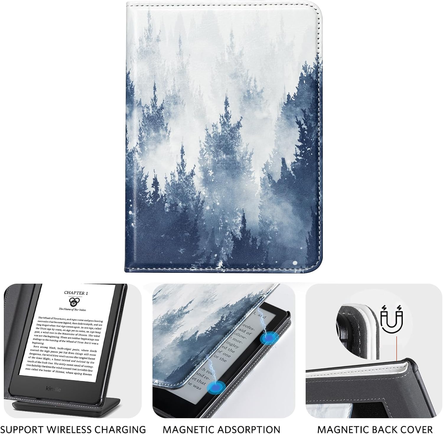 ESTUCHE COBAK CON SOPORTE PARA KINDLE 6 PULGADAS (2024 Y 2022, 11ª GENERACIÓN) - 3