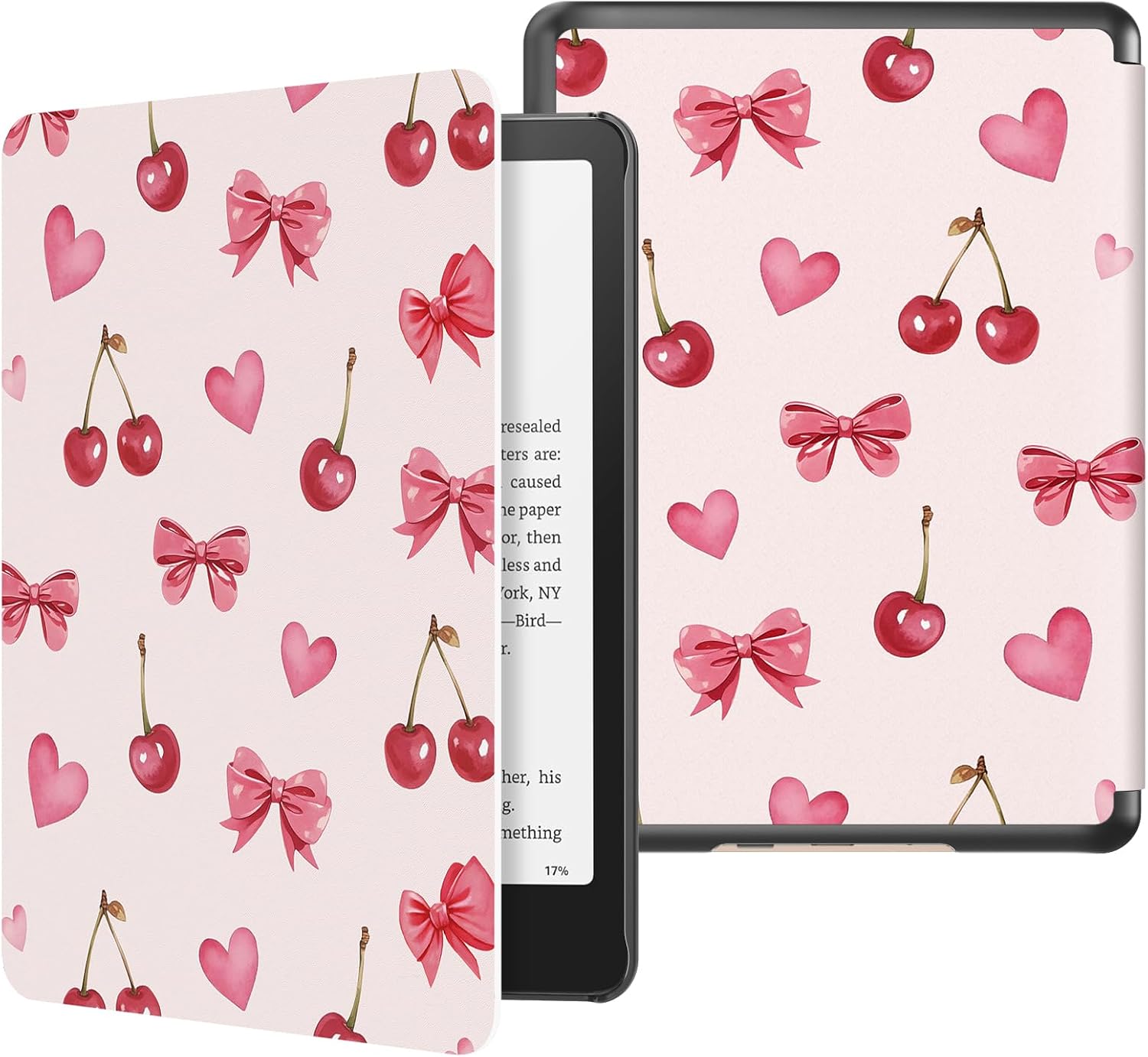 ESTUCHE MOKO PARA KINDLE PAPERWHITE 7' 12ª GEN 2024 COLORSOFT CEREZA - 1