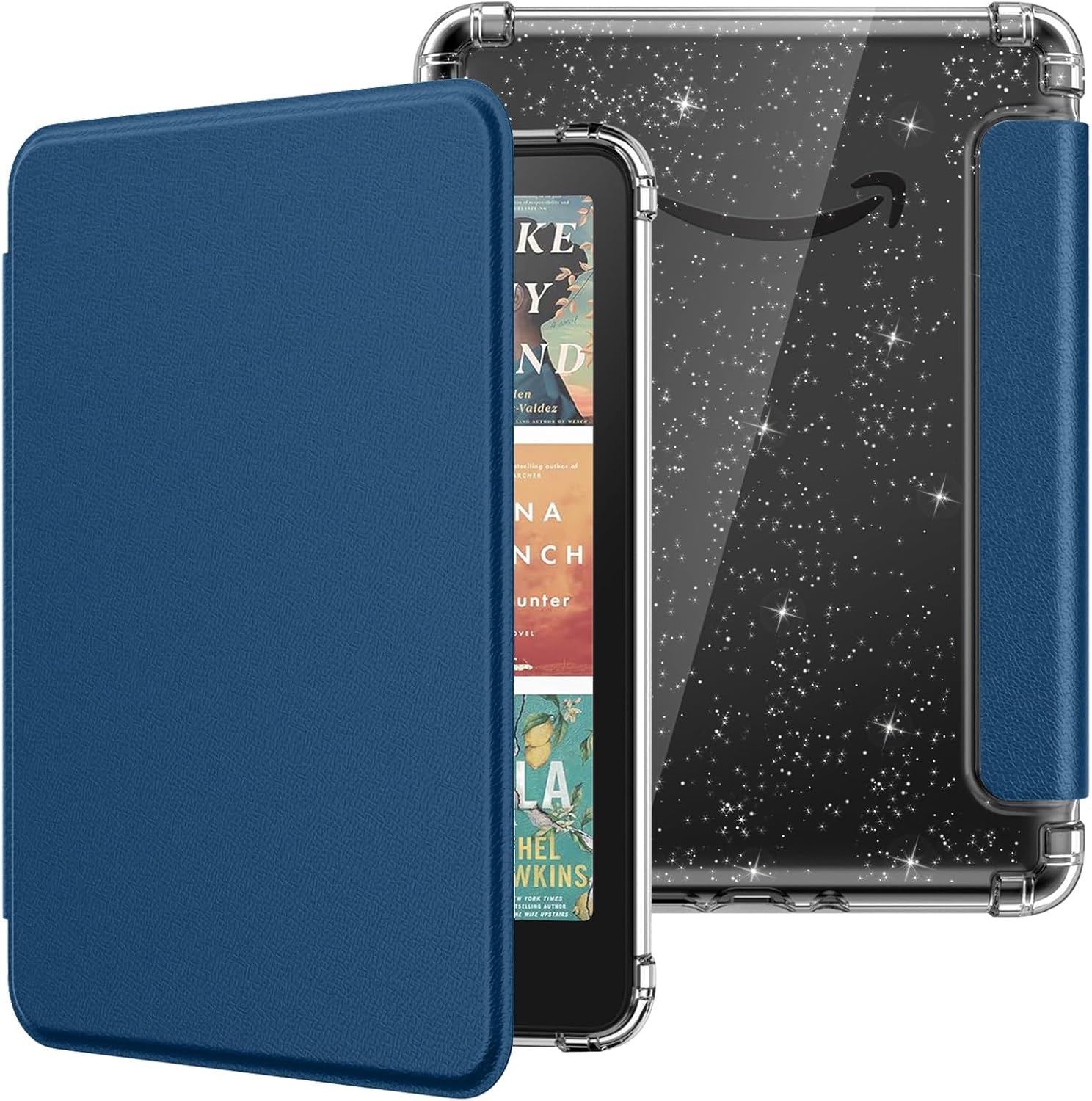 ESTUCHE MOKO PARA KINDLE PAPERWHITE 7' 12ª GEN Y COLORSOFT 2024 AZUL OSCURO - 1