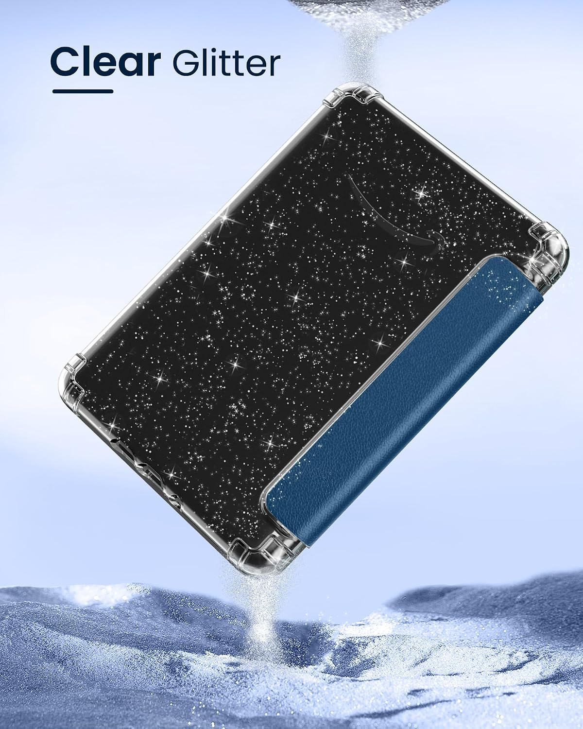ESTUCHE MOKO PARA KINDLE PAPERWHITE 7' 12ª GEN Y COLORSOFT 2024 AZUL OSCURO - 3