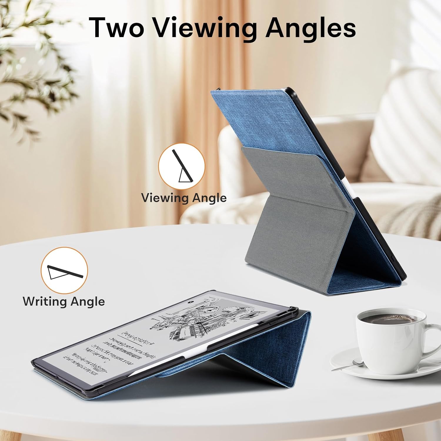 ESTUCHE COBAK PARA DISPOSITIVO TCL 11' CON SOPORTE Y SOPORTE PARA LÁPIZ - 3