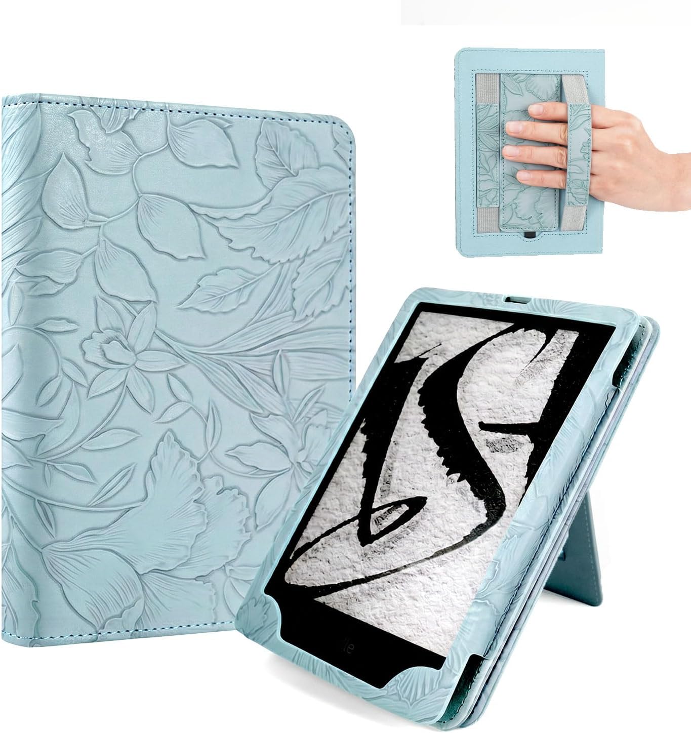 ESTUCHE EJU PARA KINDLE PAPERWHITE 7/6.8 PULGADAS AZUL - 1