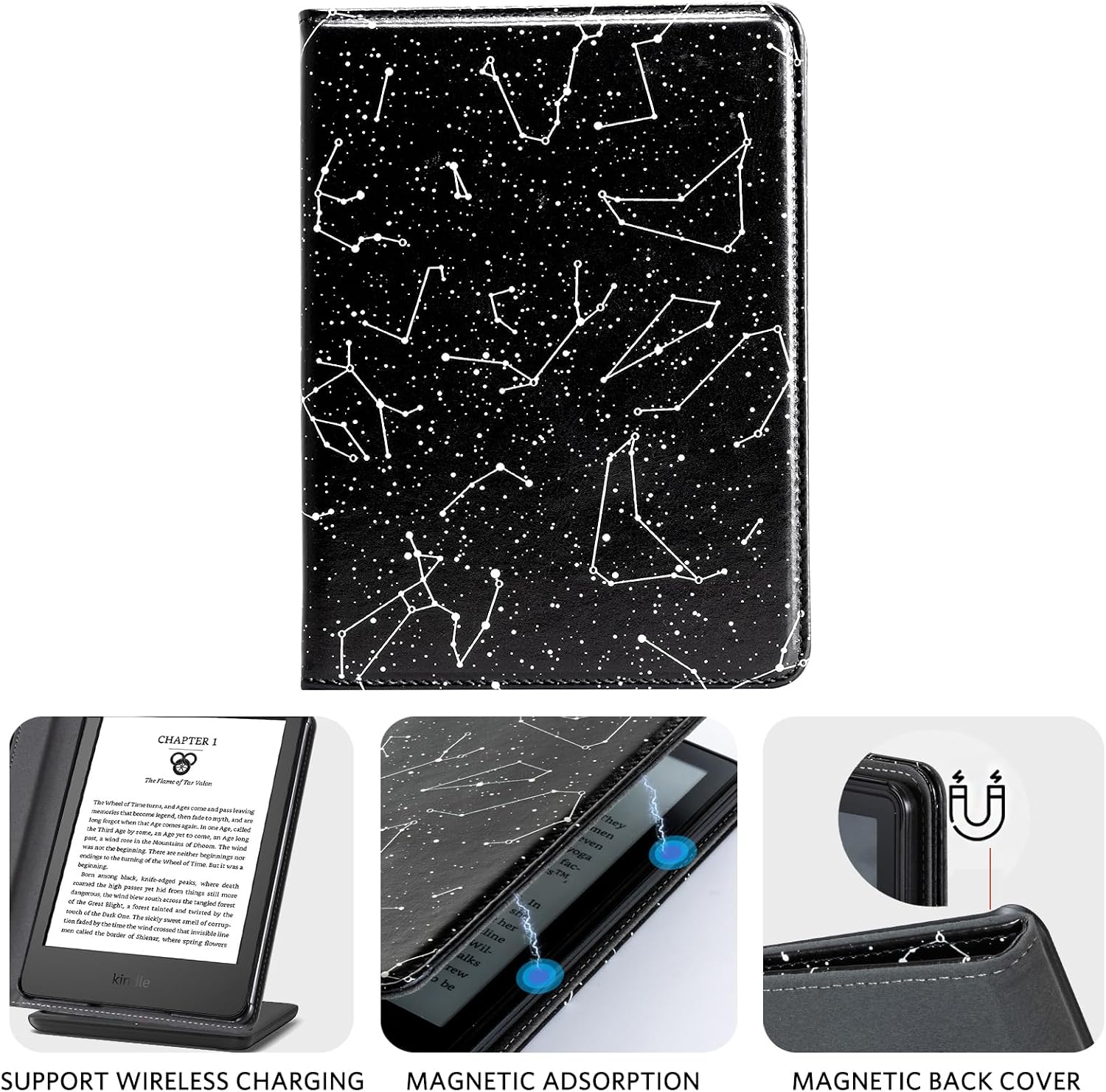 ESTUCHE CON SOPORTE PARA KINDLE 6' COBAK 11TH GEN 2024 Y 2022 - 4