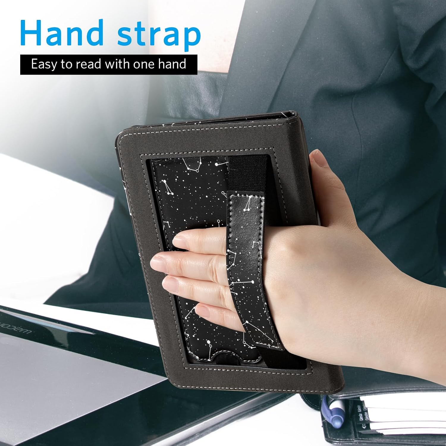 ESTUCHE CON SOPORTE PARA KINDLE 6' COBAK 11TH GEN 2024 Y 2022 - 5