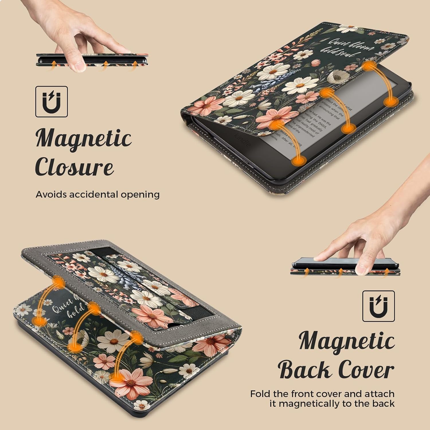 ESTUCHE COBAK CON SOPORTE PARA KINDLE 6' (2024 Y 2022, 11ª GENERACIÓN) - 3