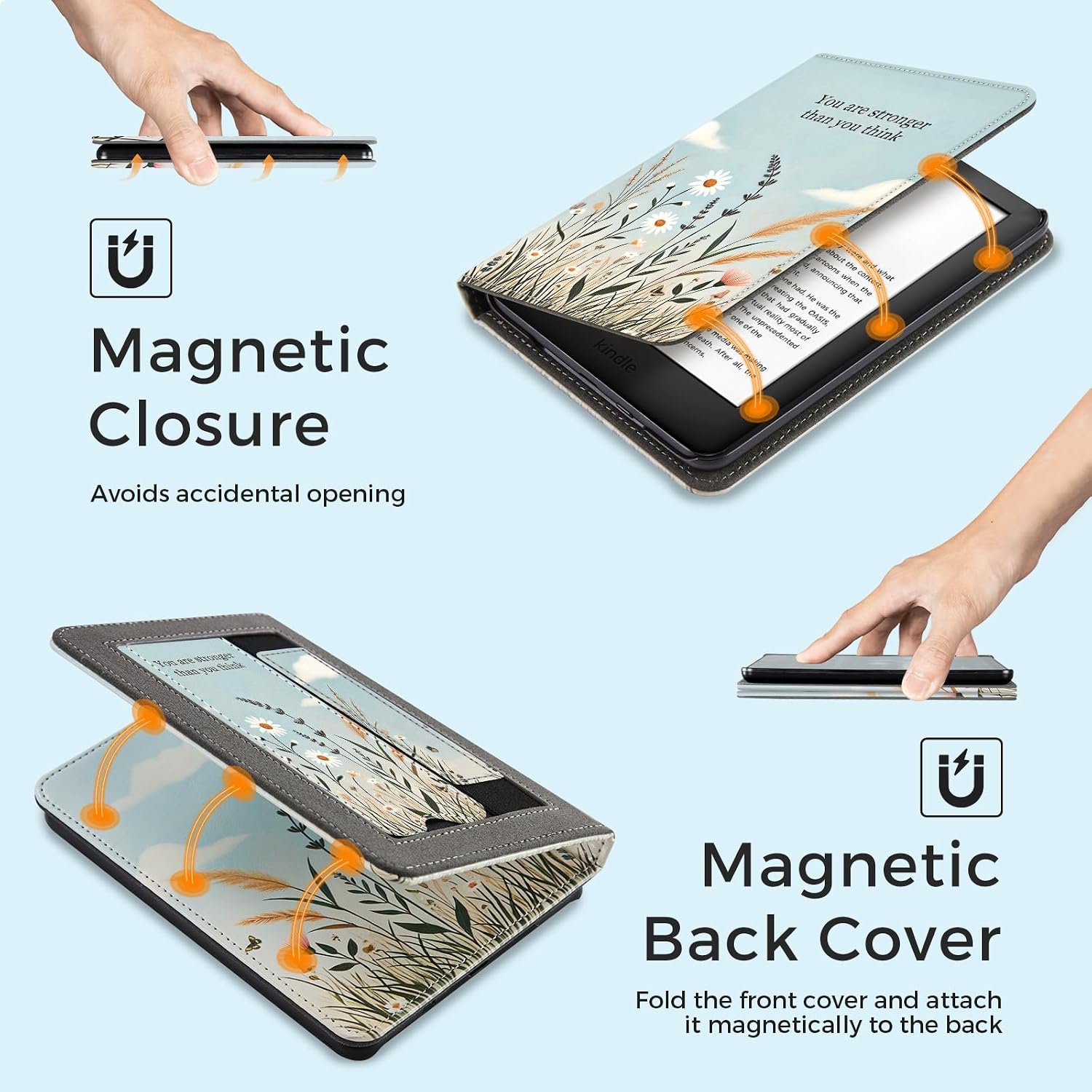 ESTUCHE CON SOPORTE PARA KINDLE 6' COBAK 2024 Y 2022 - 3