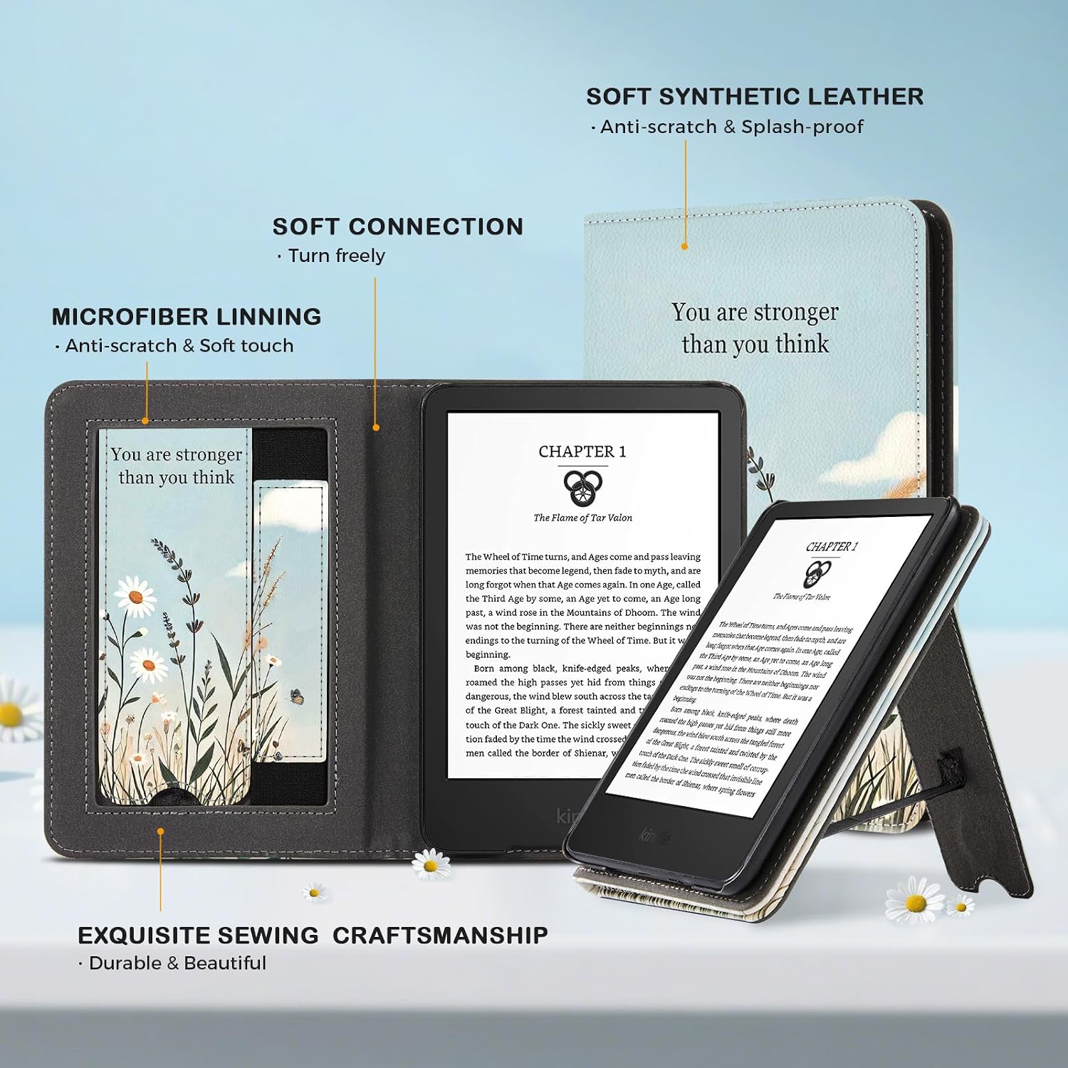 ESTUCHE CON SOPORTE PARA KINDLE 6' COBAK 2024 Y 2022 - 5