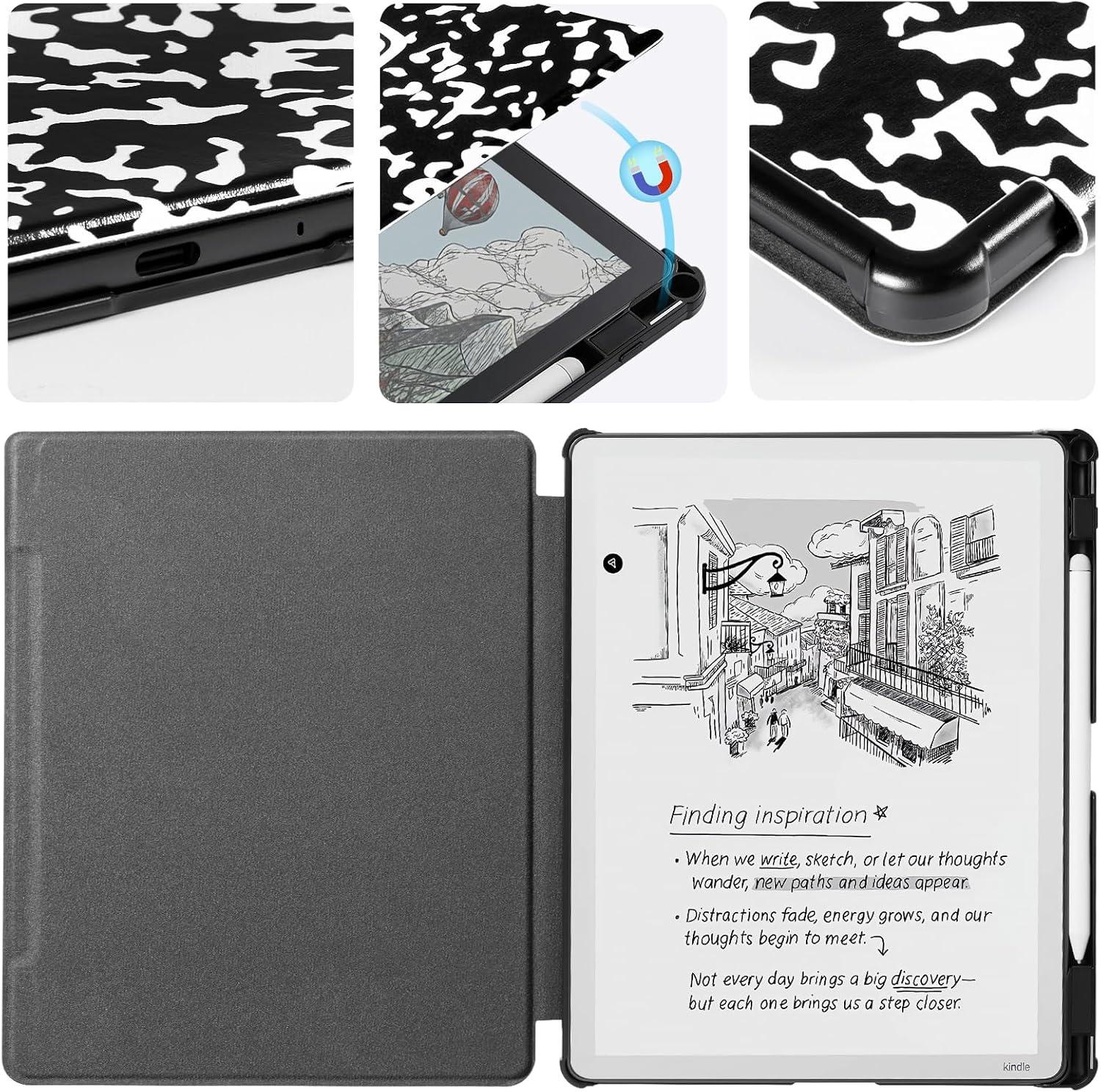 ESTUCHE COBAK PARA KINDLE SCRIBE 11' 3RA GENERACIÓN 2025 COLORSOFT PU LEATHER - 5