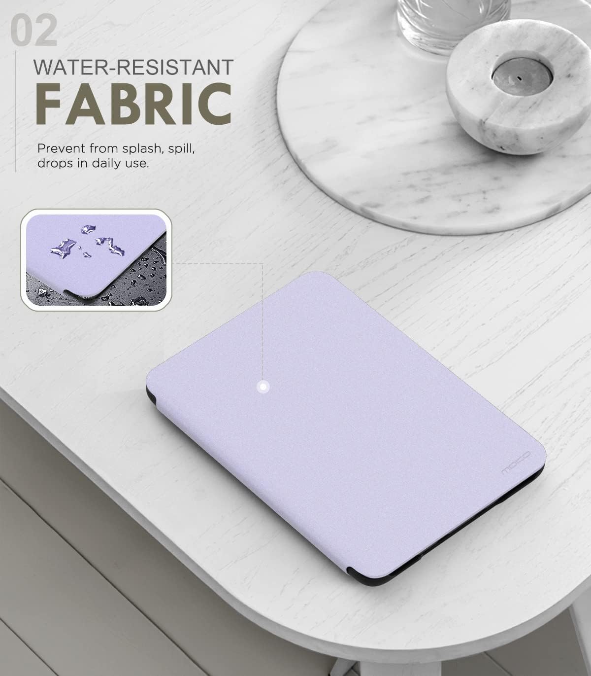 ESTUCHE MOKO PARA KINDLE BASIC 6' 11ª GENERACIÓN 2024/2022 PÚRPURA TARO - 3