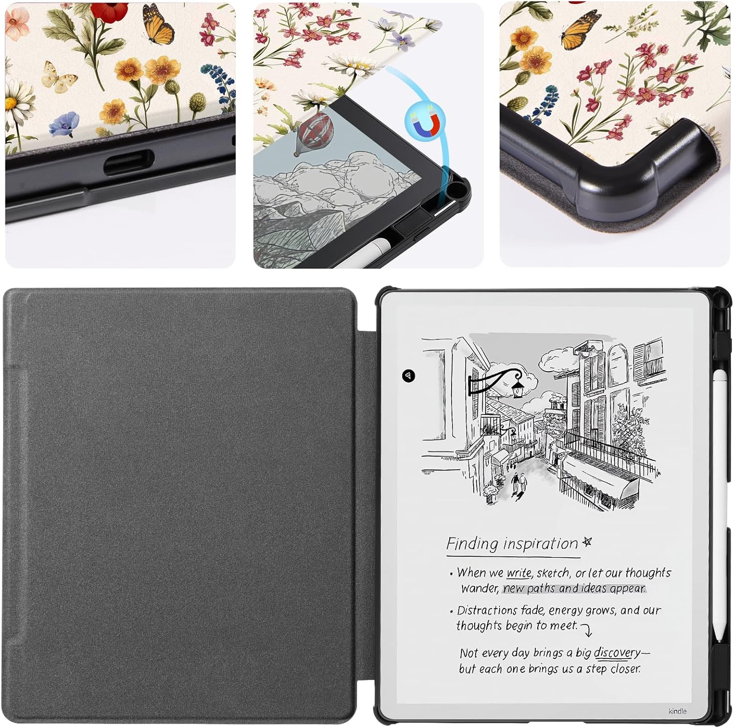 ESTUCHE COBAK PARA KINDLE SCRIBE 11' 3RA GENERACIÓN 2025 COLORSOFT PU LEATHER - 5