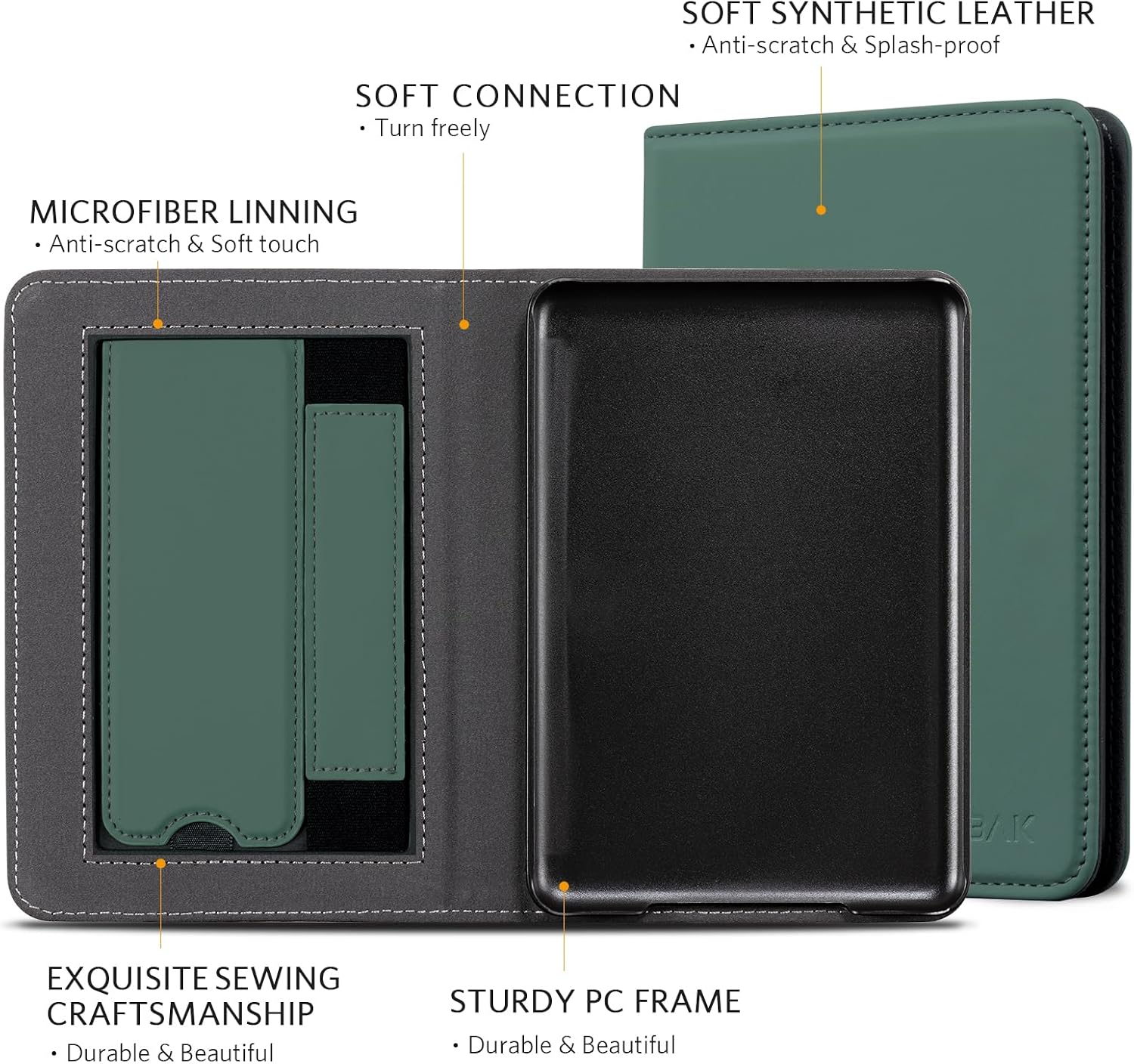 ESTUCHE CON SOPORTE PARA KINDLE 6' COBAK 2024 Y 2022 - 4