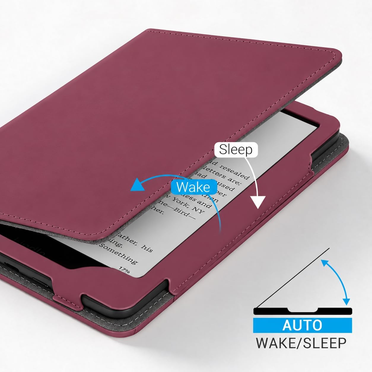 ESTUCHE COBAK 6 PULGADAS CON SOPORTE MODELO A0J28 COLOR FUCSIA - 2