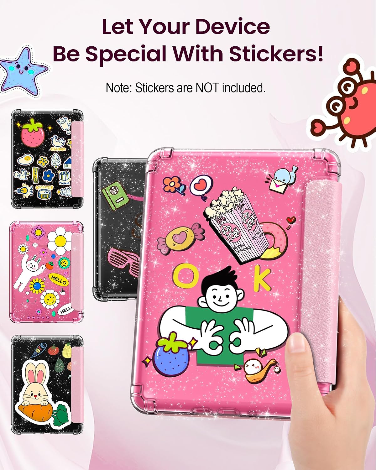 ESTUCHE MOKO PARA KINDLE PAPERWHITE 7' 12ª GEN Y COLORSOFT 2024 ROSA - 5