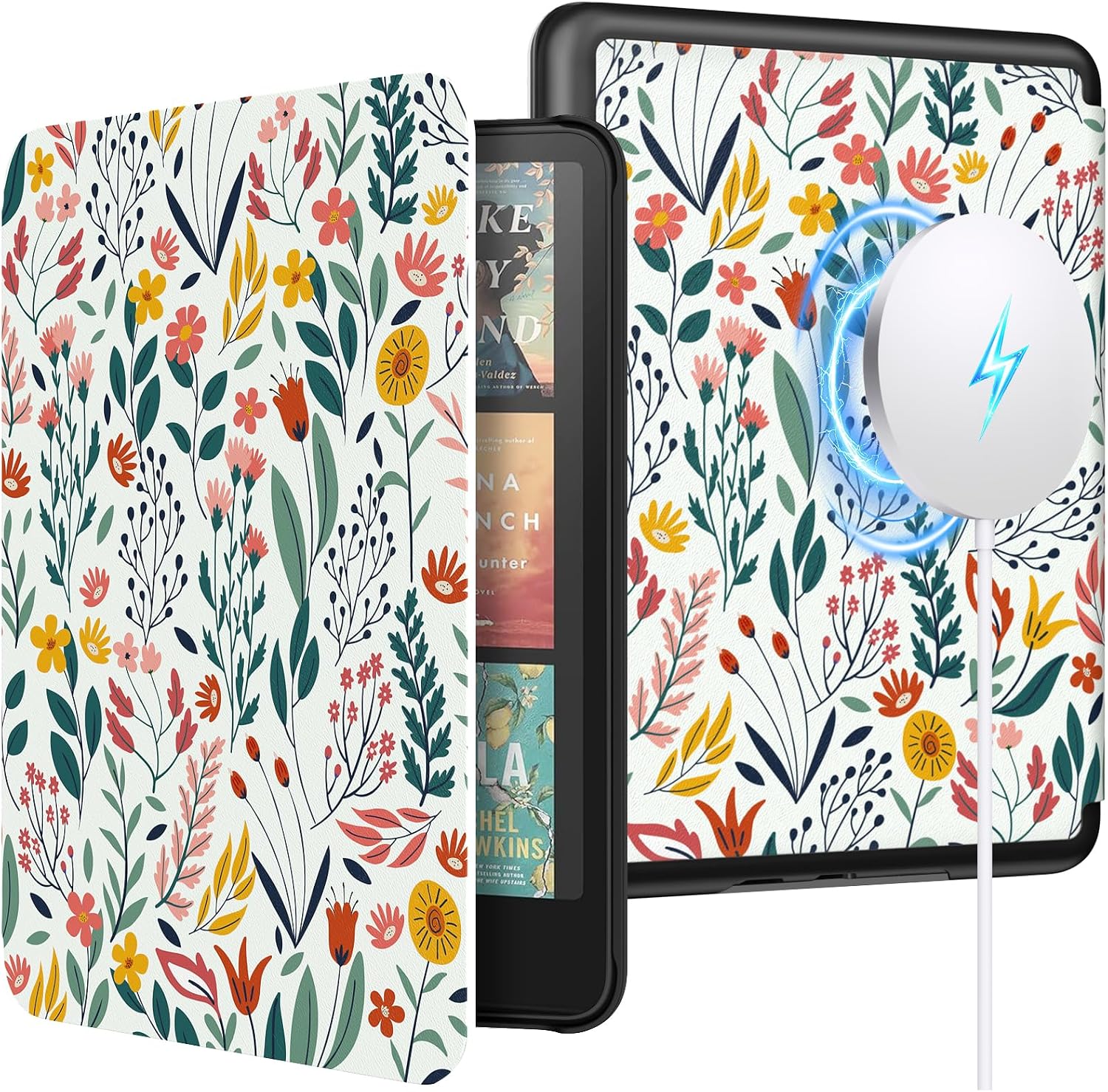 ESTUCHE MOKO PARA KINDLE PAPERWHITE 7' 12ª GEN 2024 FLORES - 1