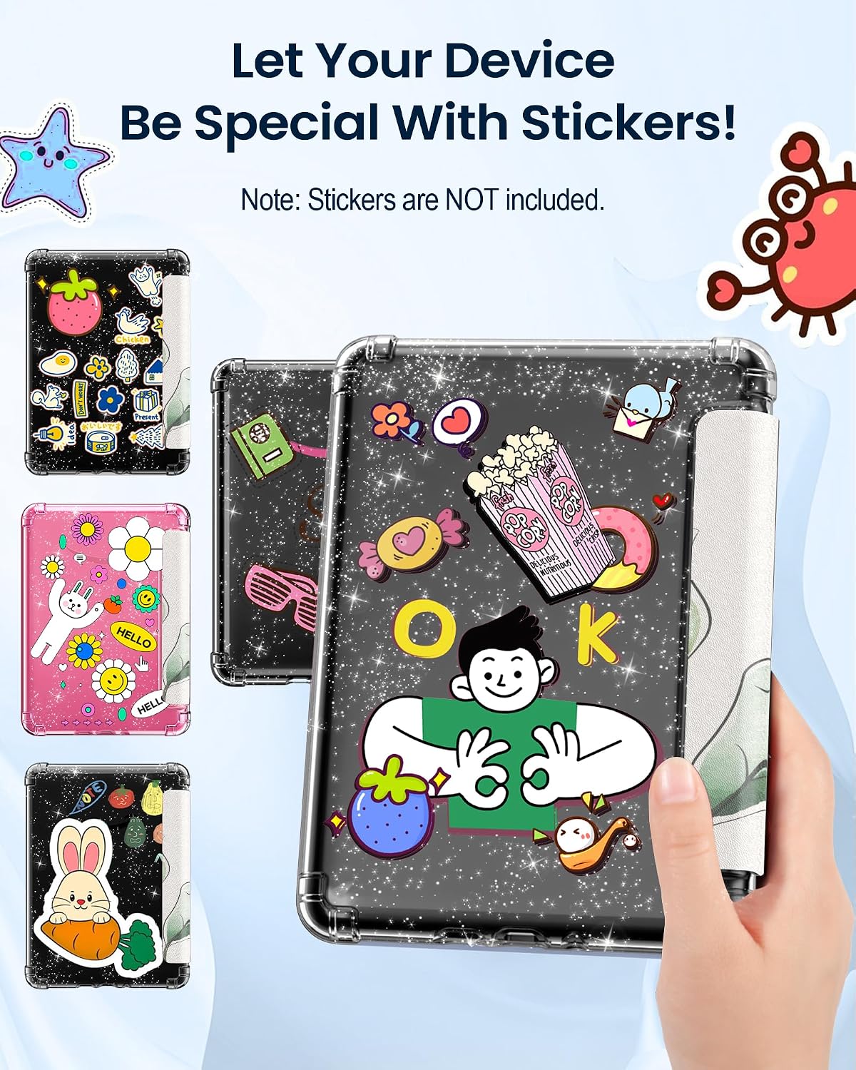 ESTUCHE MOKO PARA KINDLE PAPERWHITE 7' 12ª GEN Y COLORSOFT 2024 HOJAS - 5
