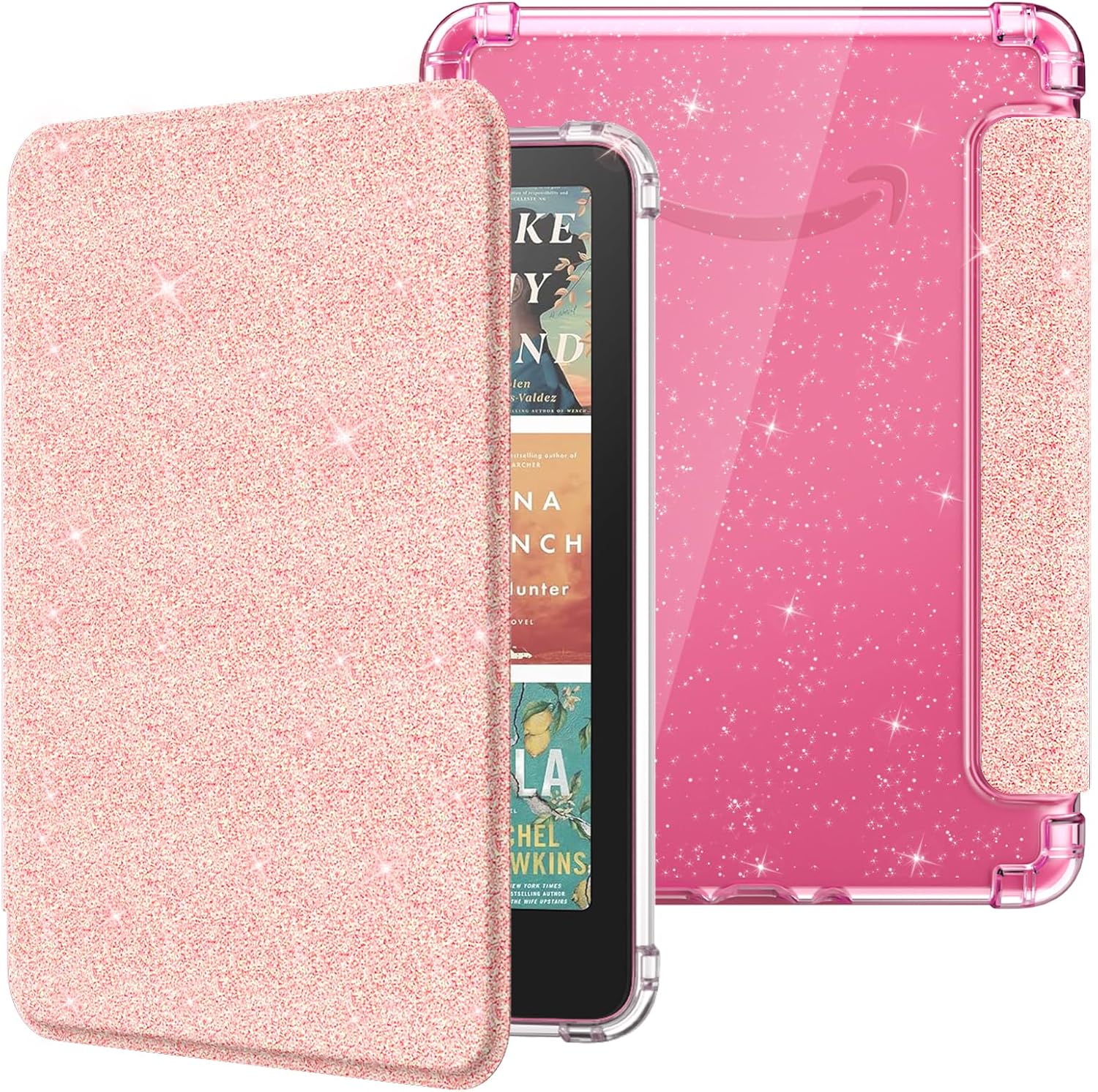 ESTUCHE MOKO PARA KINDLE PAPERWHITE 7' 12ª GEN Y COLORSOFT ROSA GLITTER - 1