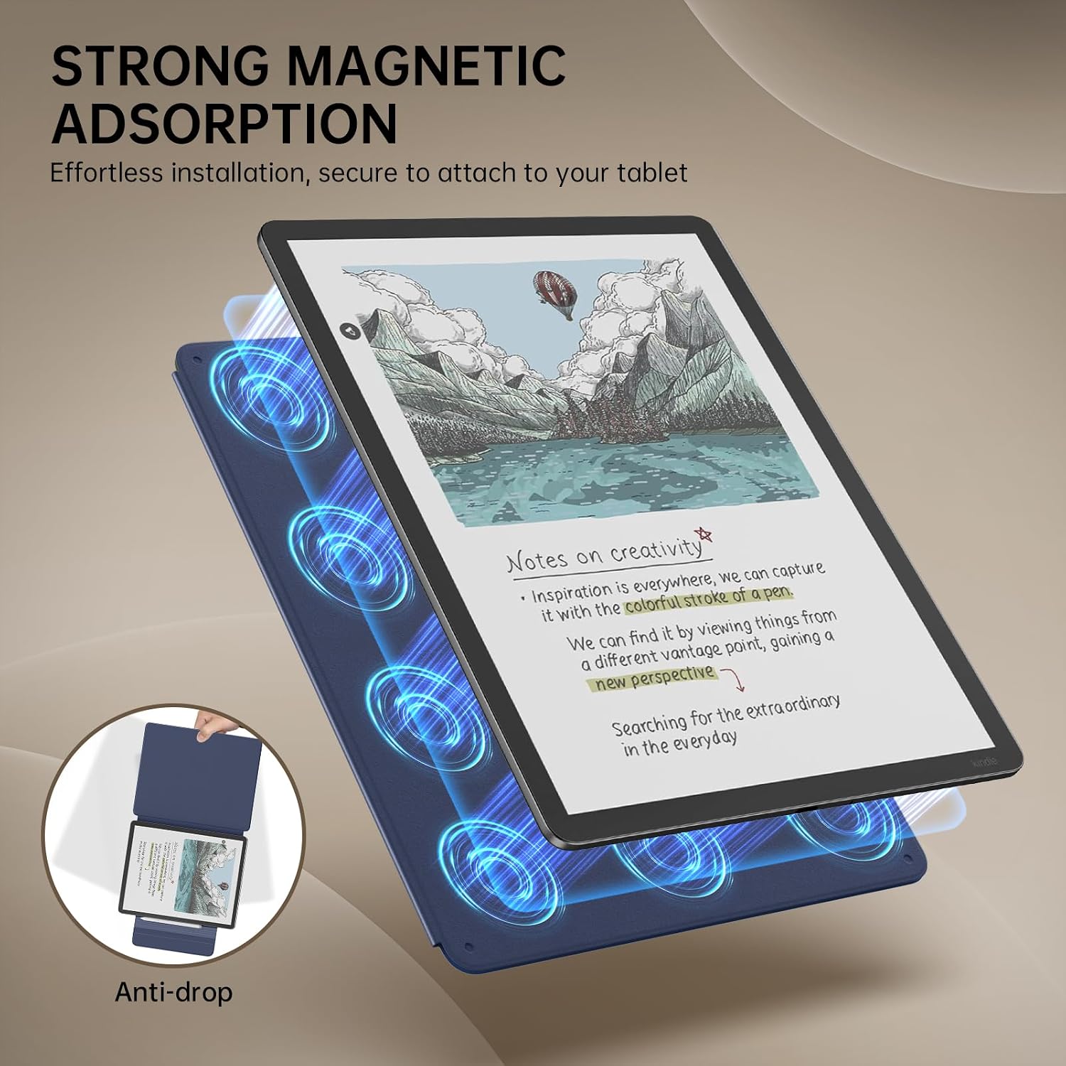 ESTUCHE MOKO PARA KINDLE SCRIBE 11' 3RA GEN Y COLORSOFT 1RA GEN 2025 - 3