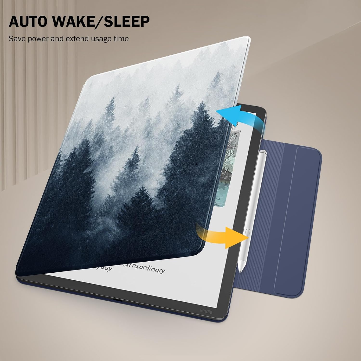 ESTUCHE MOKO PARA KINDLE SCRIBE 11' 3RA GEN Y COLORSOFT 1RA GEN 2025 - 5