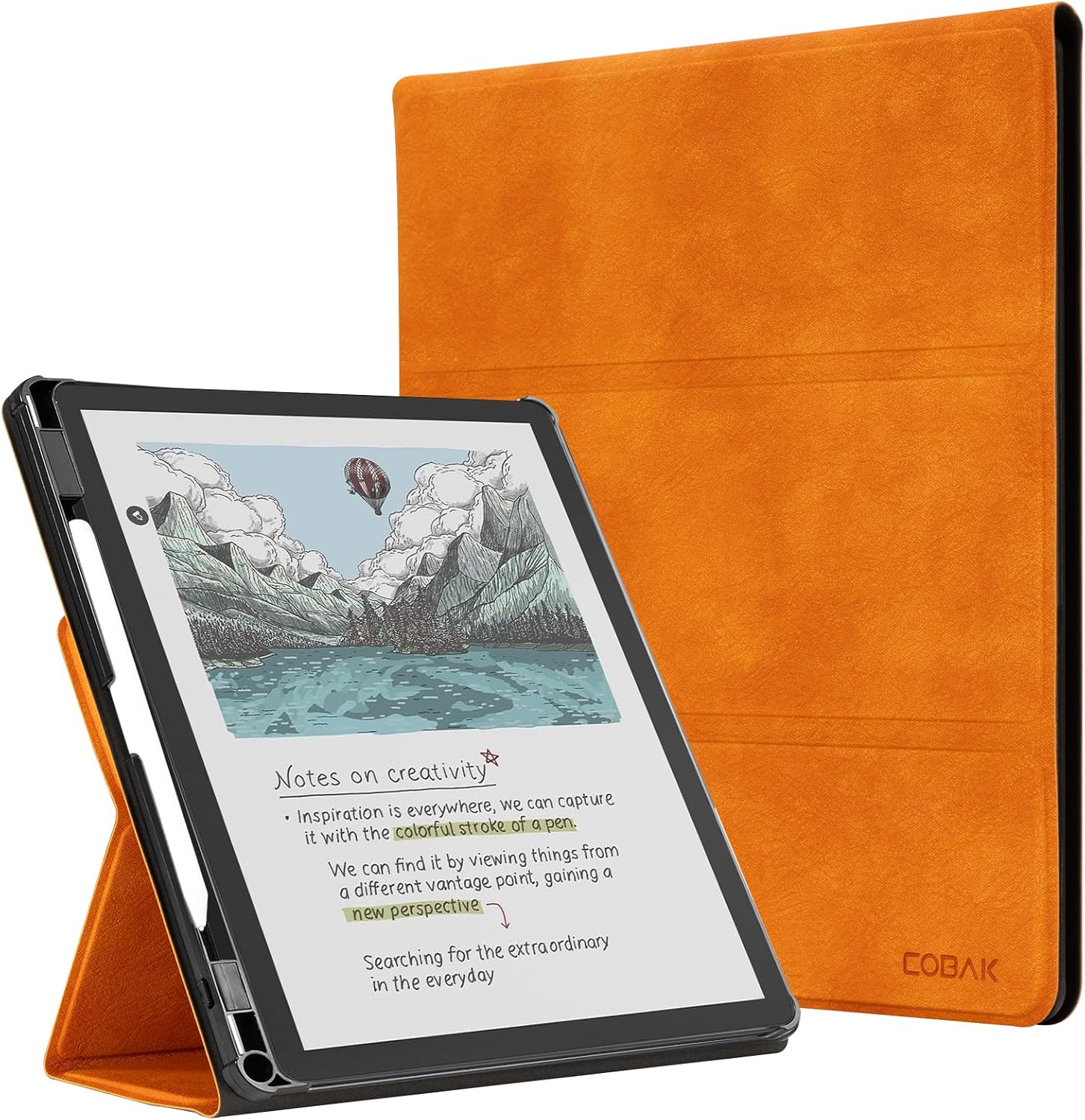 ESTUCHE COBAK PARA DISPOSITIVO TCL 11' CON SOPORTE, AUTO ENCENDIDO Y SOPORTE PARA LÁPIZ - 1