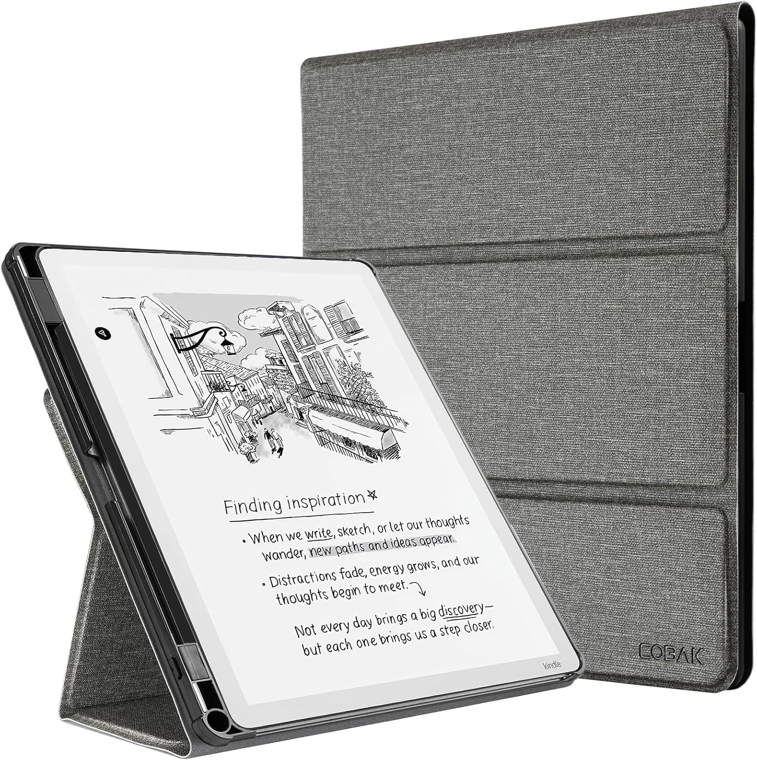 ESTUCHE COBAK PARA DISPOSITIVO TCL 11' CON SOPORTE, AUTO ENCENDIDO Y SOPORTE PARA LÁPIZ - 4