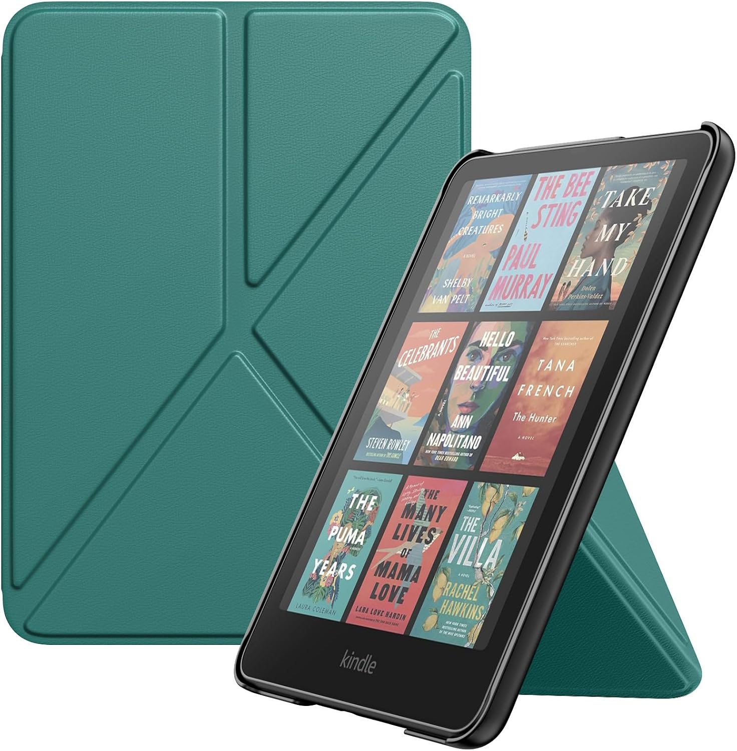 ESTUCHE MOKO PARA KINDLE PAPERWHITE 7' 12ª GENERACIÓN 2024/2025 VERDE JADE - 1