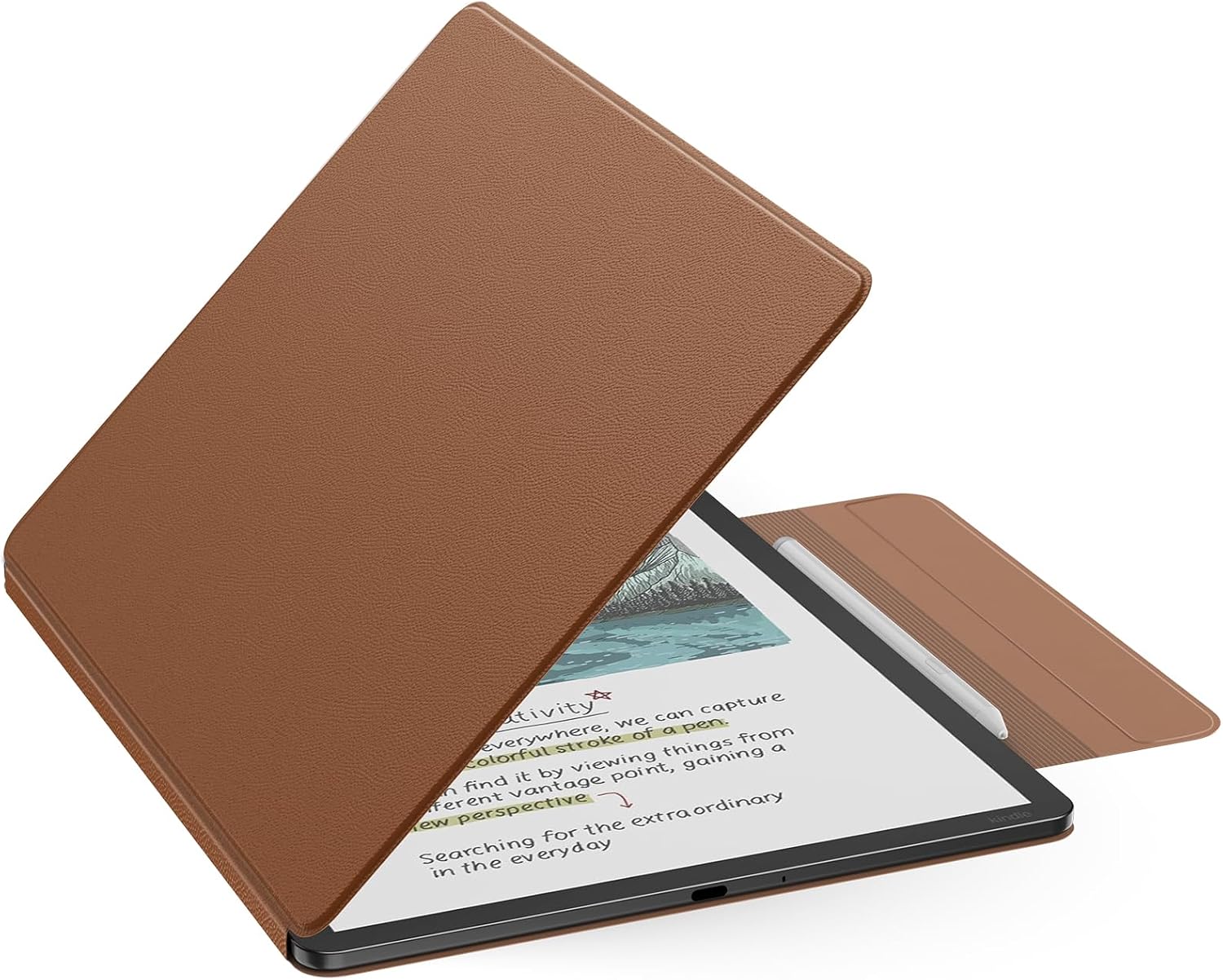 ESTUCHE MOKO PARA KINDLE SCRIBE 11' 3RA GENERACIÓN Y COLORSOFT 1RA GENERACIÓN MARRÓN - 1
