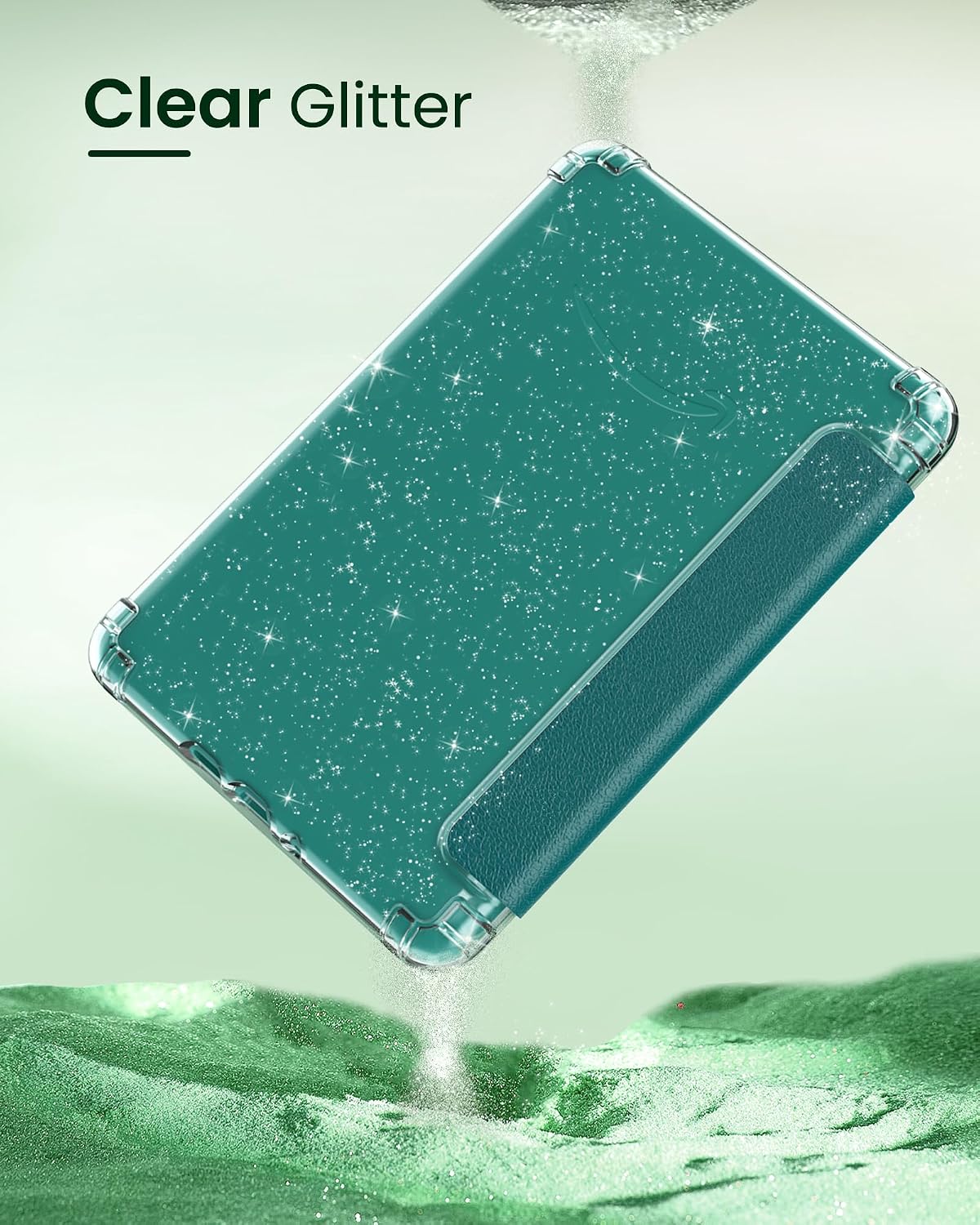 ESTUCHE MOKO PARA KINDLE PAPERWHITE 7' 12ª GEN Y COLORSOFT 2024 VERDE JADE - 3