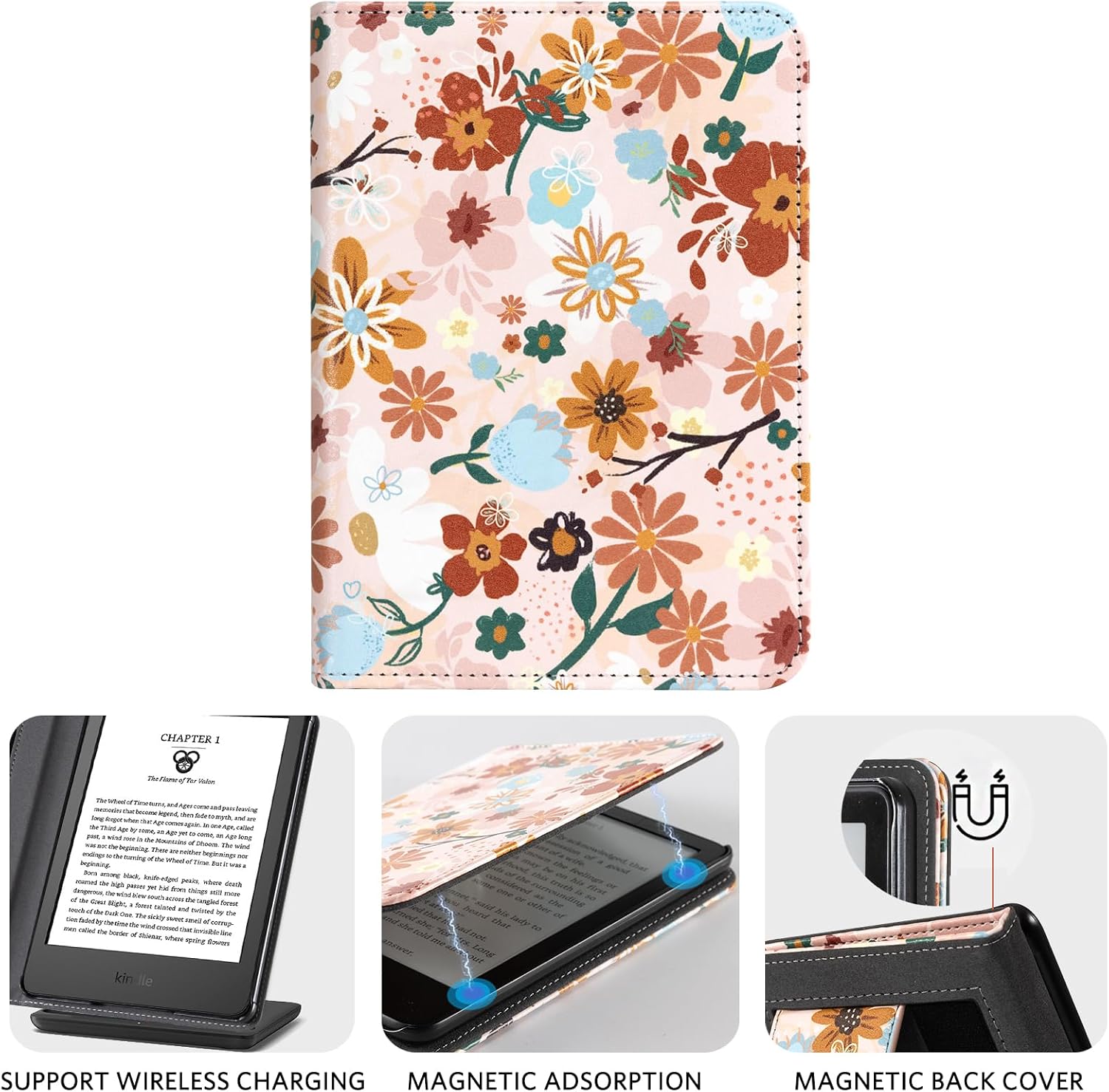 ESTUCHE COBAK CON SOPORTE PARA KINDLE 6' (2024 Y 2022, 11ª GEN) - 3