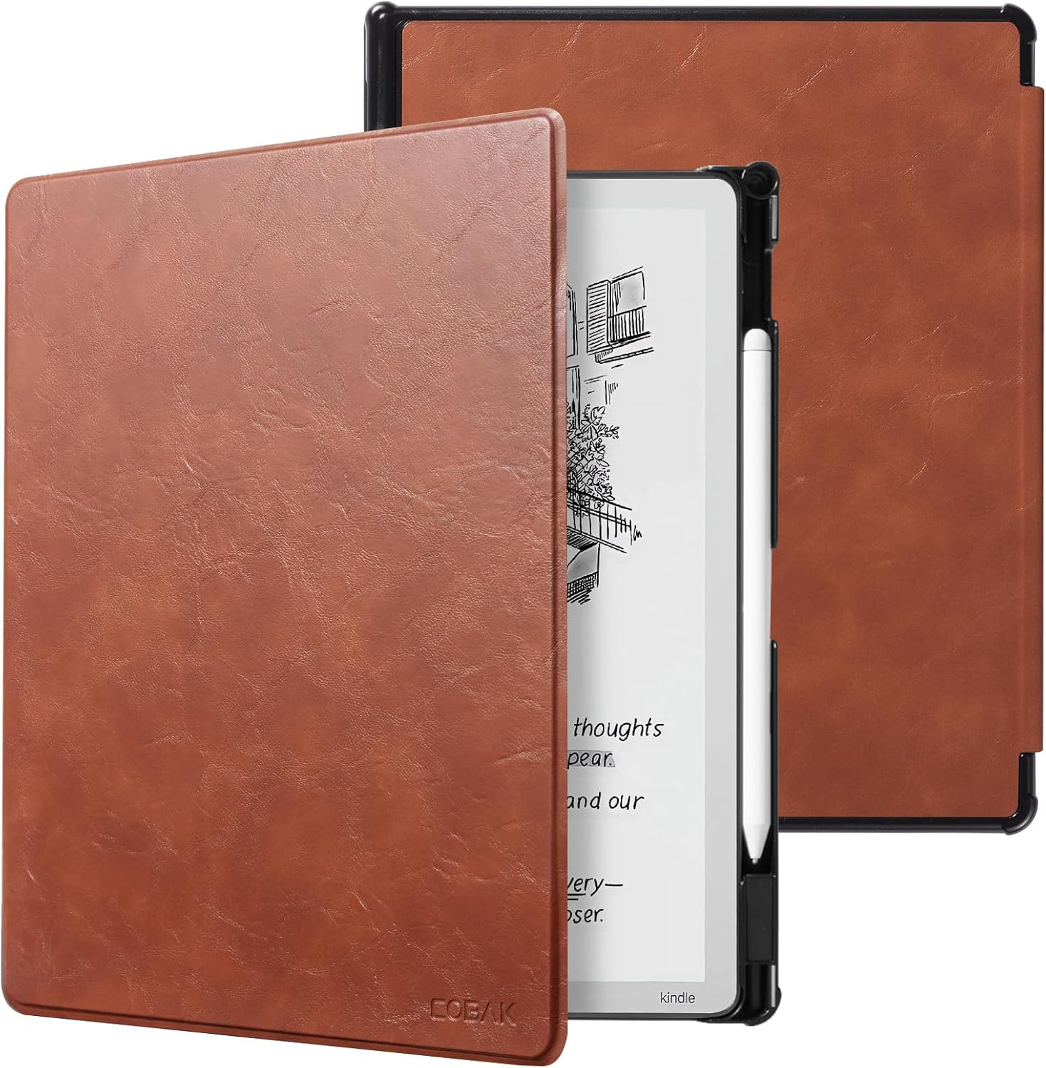 ESTUCHE COBAK PARA KINDLE SCRIBE 11' 3RA GENERACIÓN 2025 COLORSOFT PU LEATHER - 1