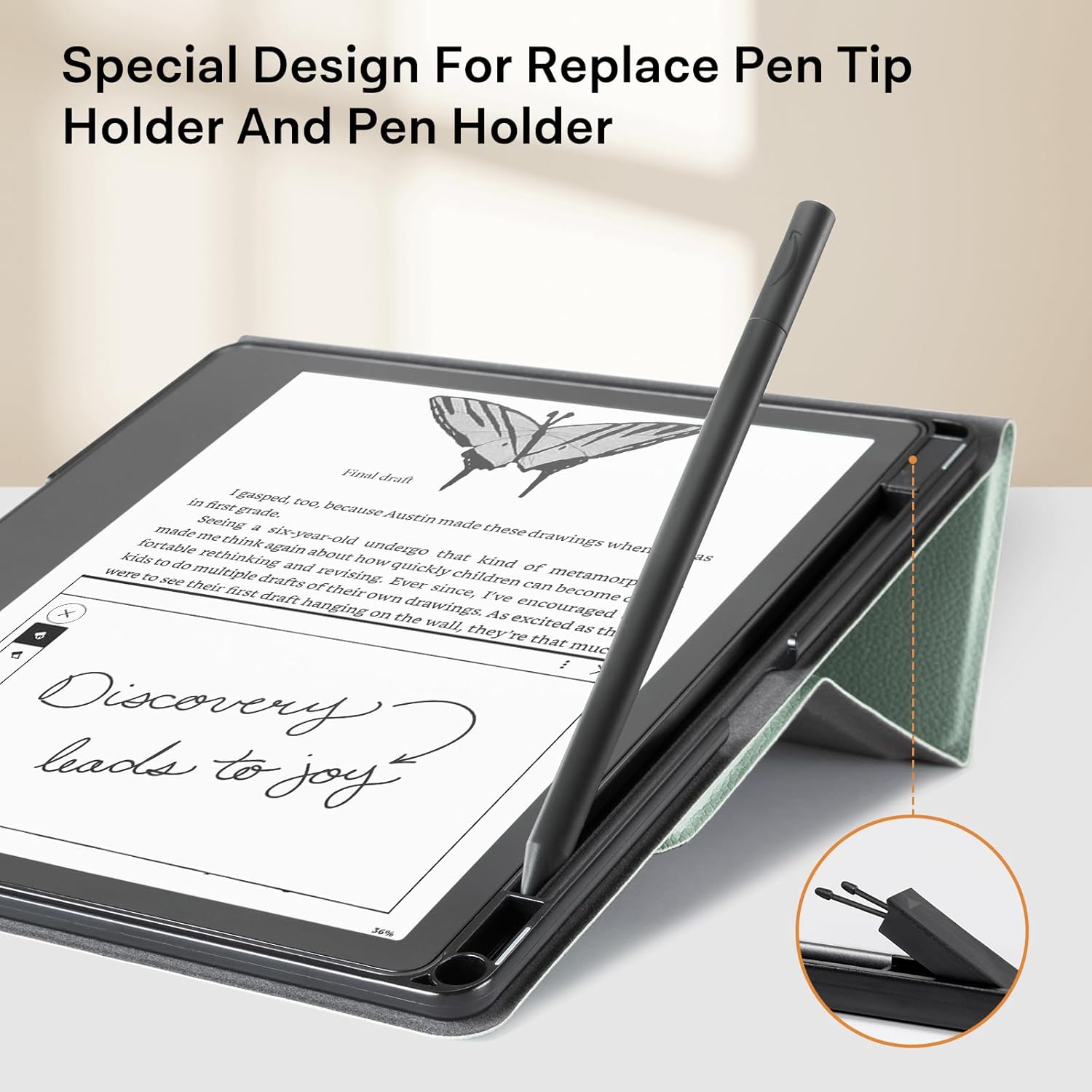 ESTUCHE COBAK STAND PARA KINDLE SCRIBE 10.2 PULGADAS 2022/2024 - 3