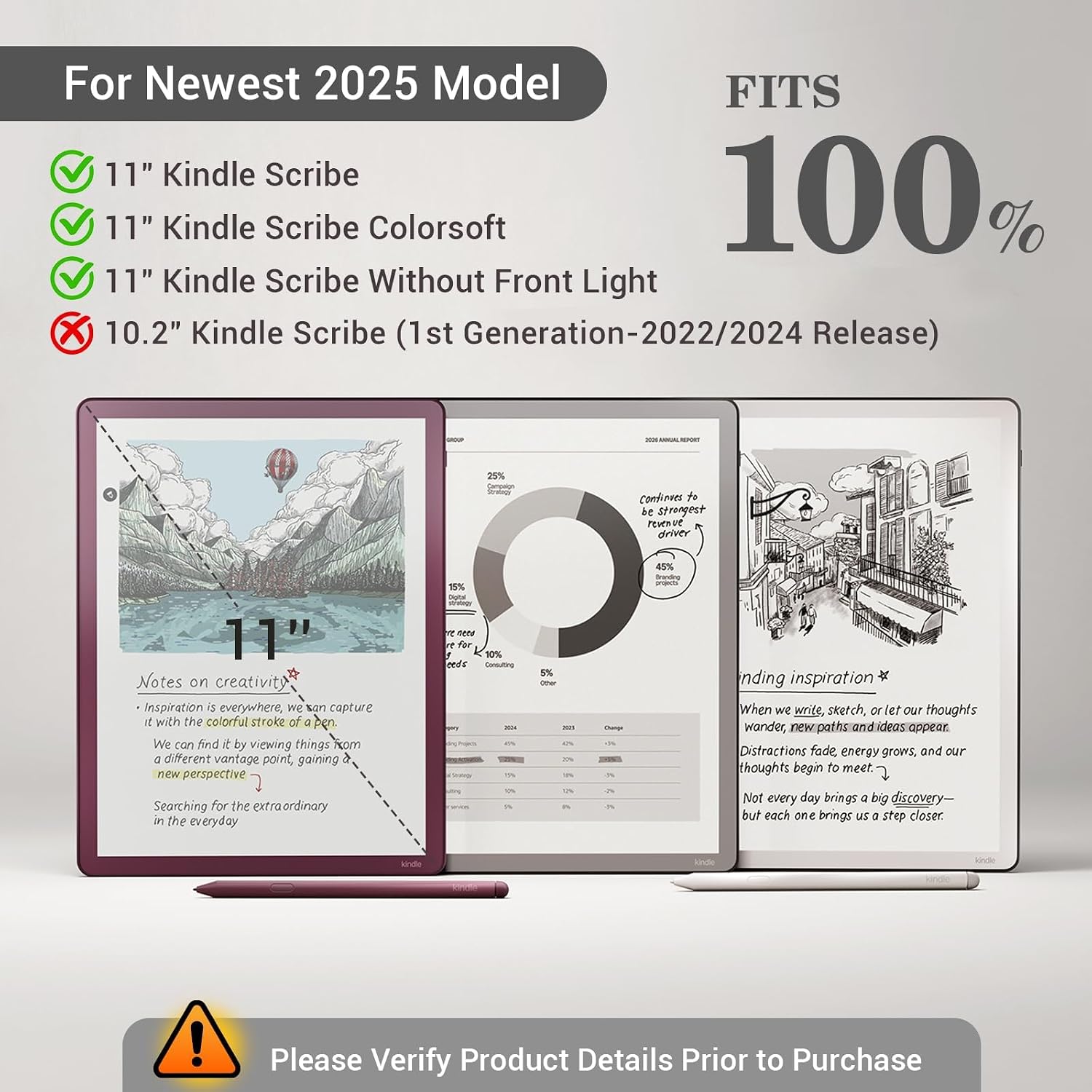 ESTUCHE COBAK PARA KINDLE SCRIBE 11' 3RA GEN 2025 Y COLORSOFT - 2