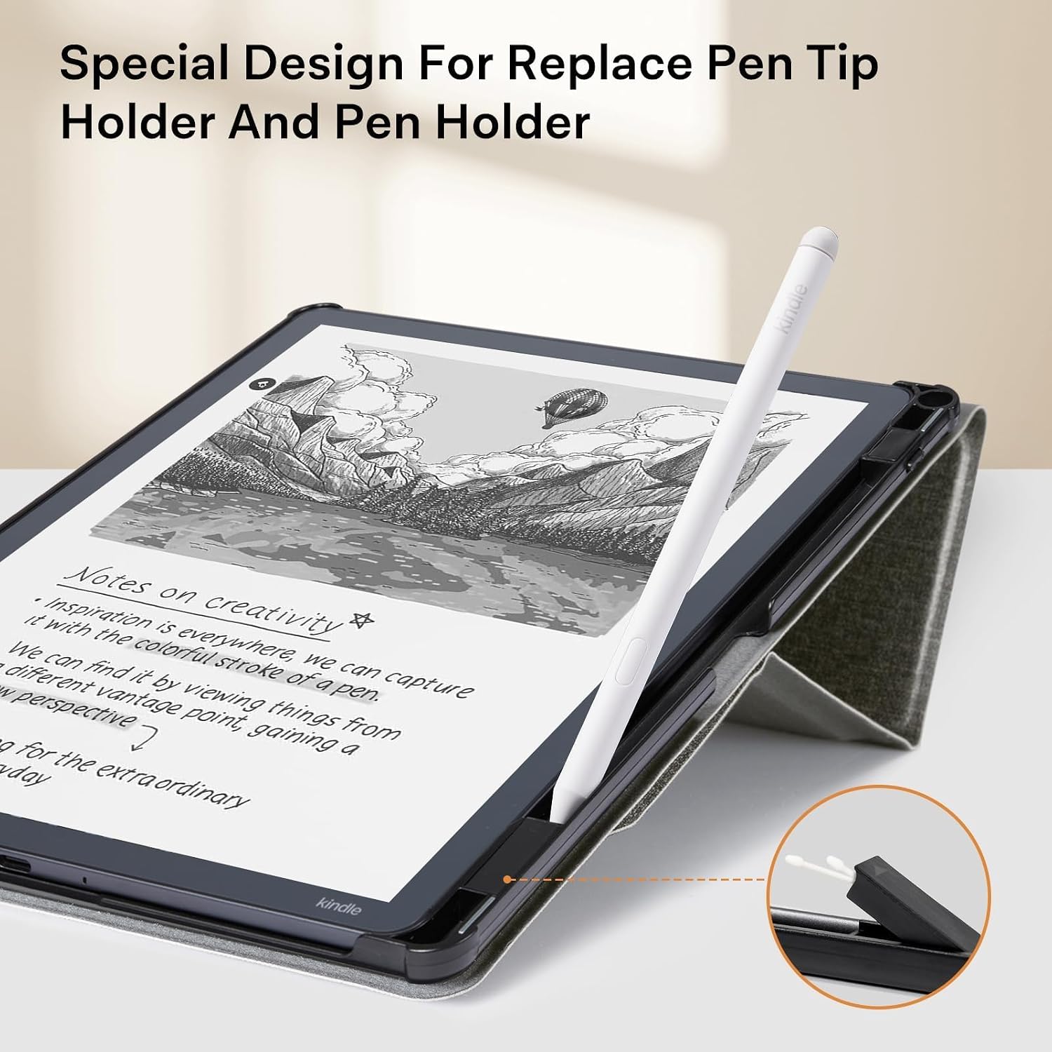 ESTUCHE COBAK PARA KINDLE SCRIBE 11' 3RA GEN 2025 Y COLORSOFT - 5