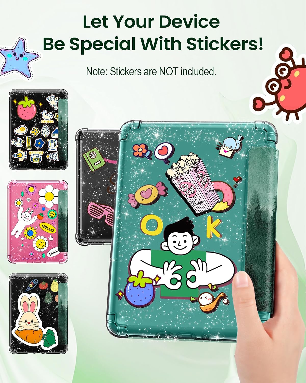 ESTUCHE MOKO PARA KINDLE PAPERWHITE 7' 12ª GEN Y COLORSOFT 2024 VERDE BOSQUE - 5