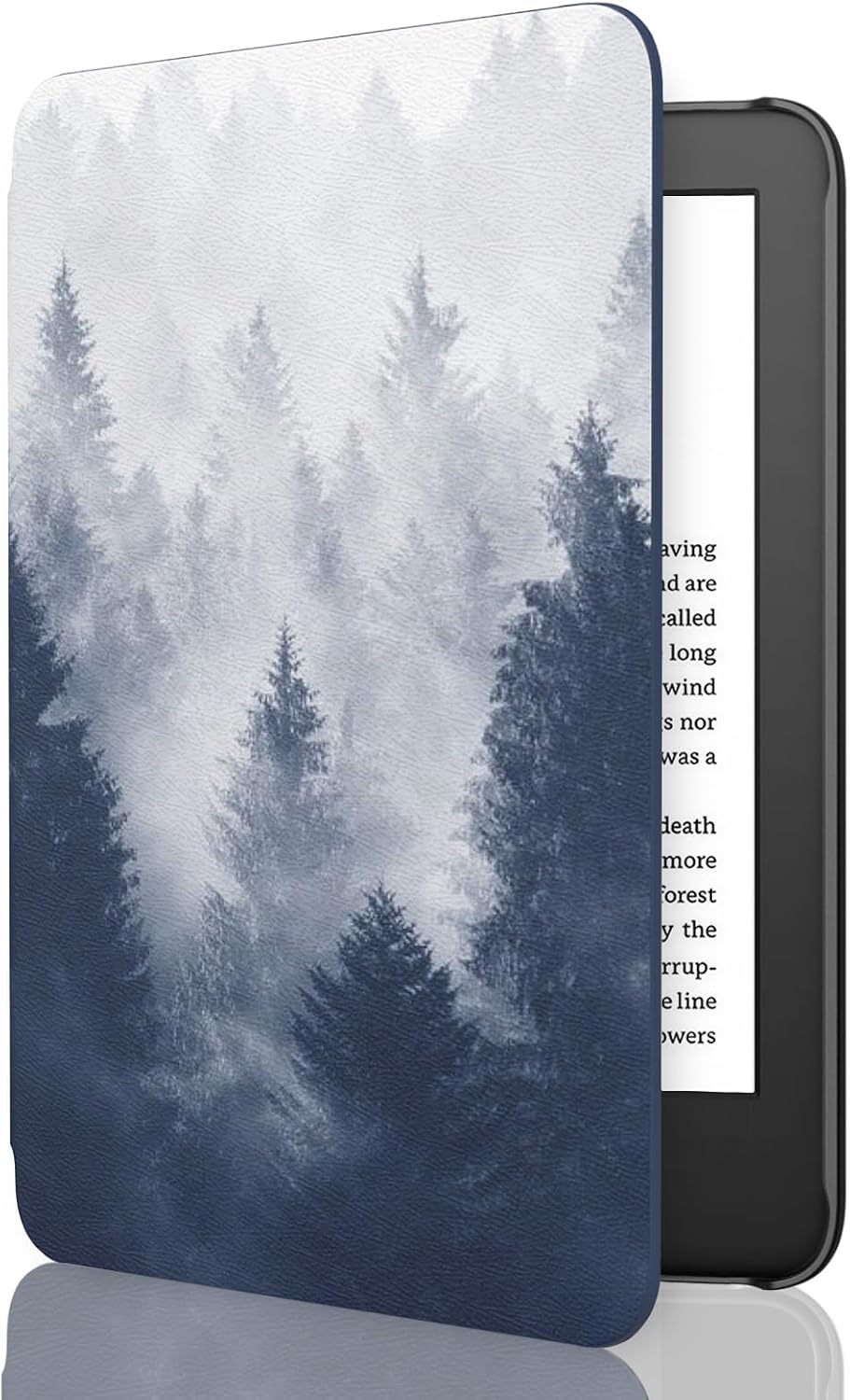 ESTUCHE MOKO PARA KINDLE BASIC 6' 11ª GENERACIÓN 2024/2022 GRIS BOSQUE - 1