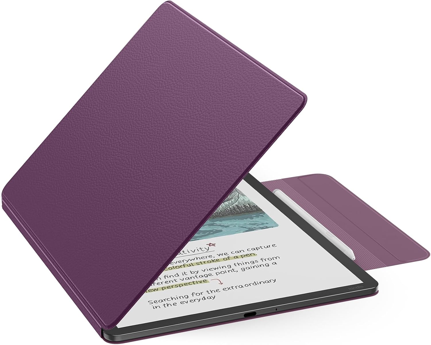 ESTUCHE MOKO PARA KINDLE SCRIBE 11' 3RA GEN Y COLORSOFT 1RA GEN PÚRPURA - 1