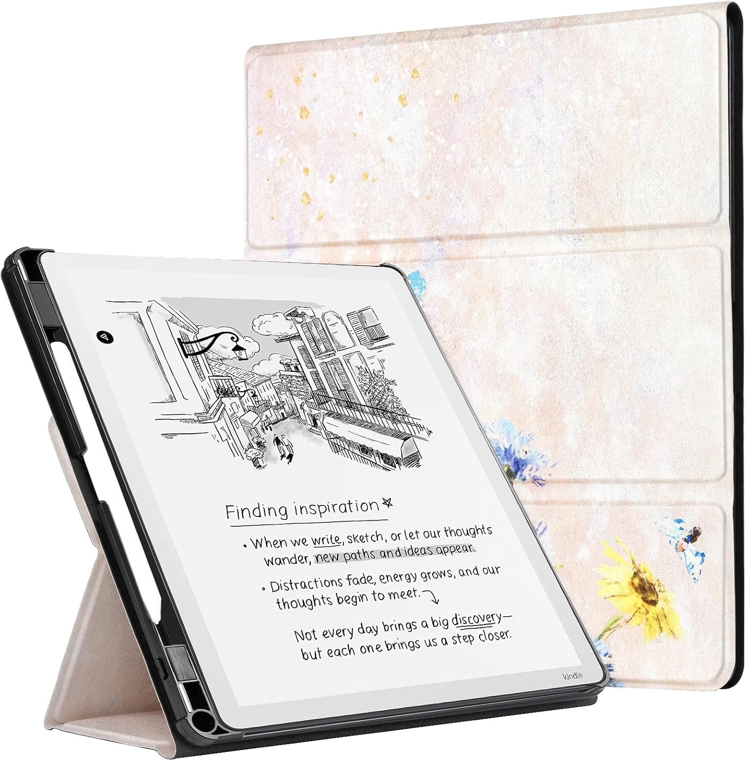 ESTUCHE COBAK PARA KINDLE SCRIBE 11' 3RA GENERACIÓN 2025 COLORSOFT CON SOPORTE Y PORTA LÁPIZ - 1