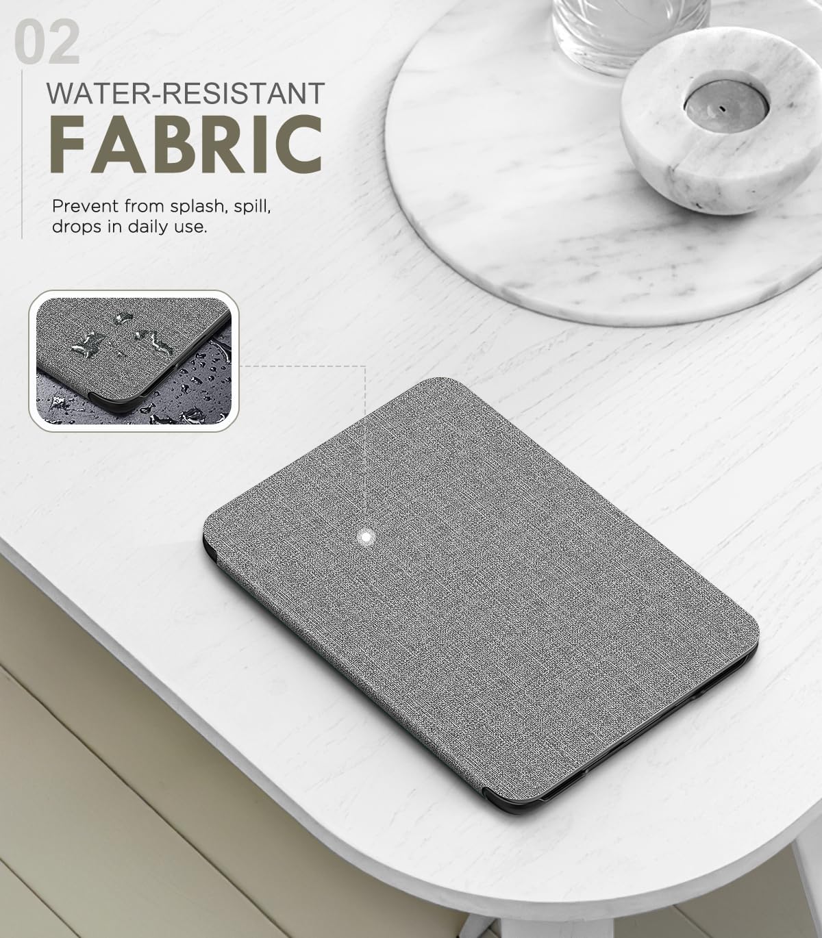 ESTUCHE MOKO PARA E-READER 6' 2024/2022 DENIM GRIS - 3