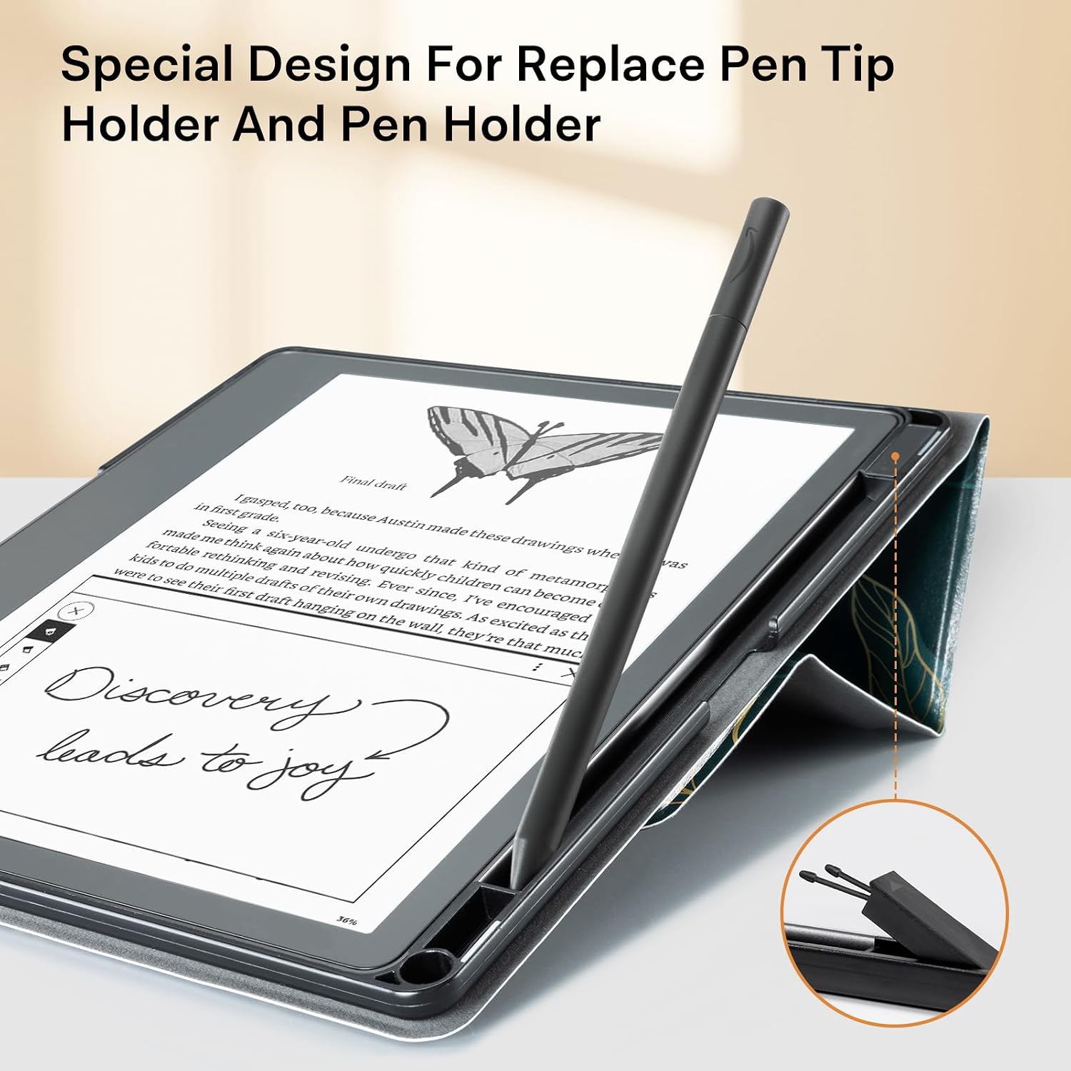 ESTUCHE COBAK STAND PARA LECTOR EBOOK TCL 10.2 PULGADAS - 3