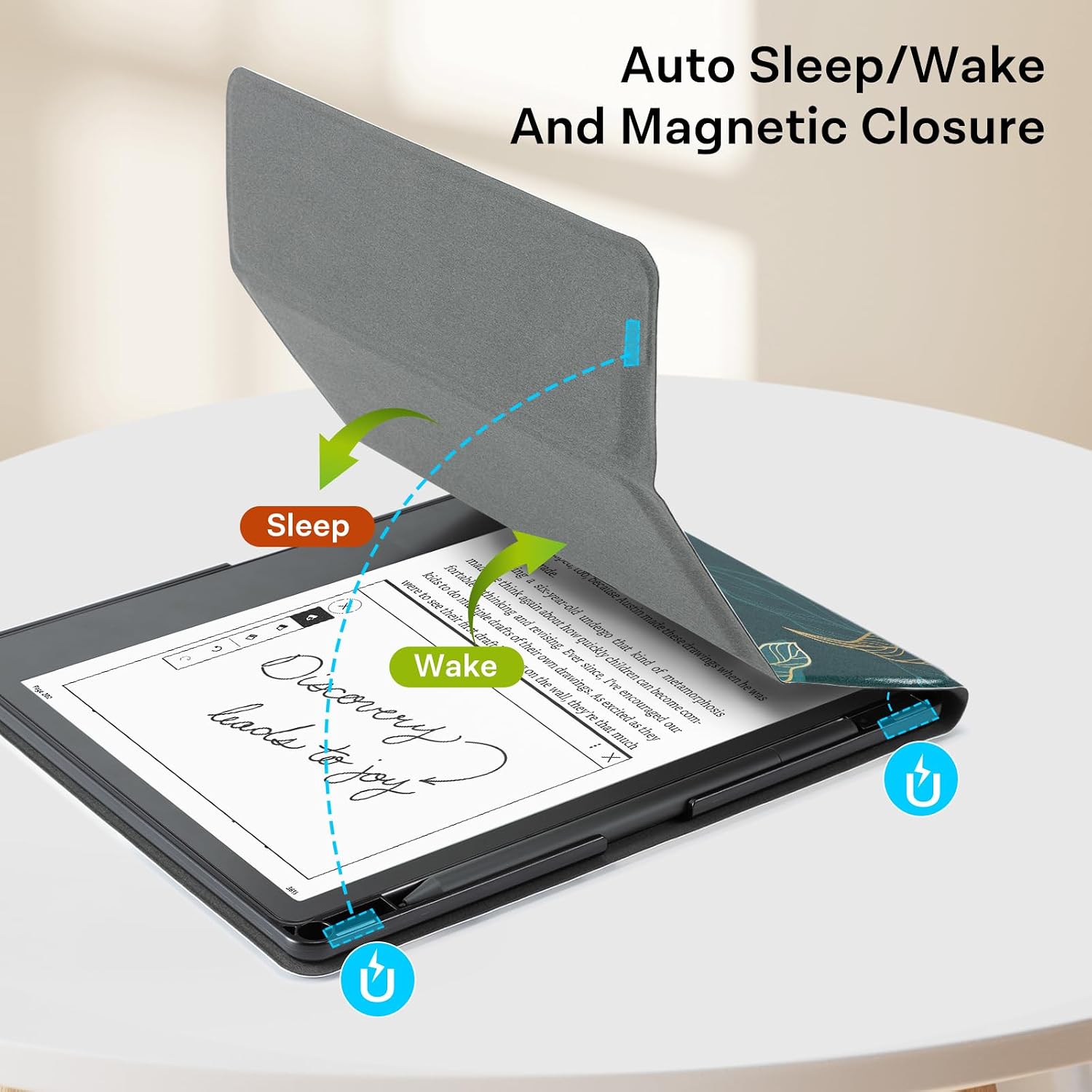 ESTUCHE COBAK STAND PARA LECTOR EBOOK TCL 10.2 PULGADAS - 5