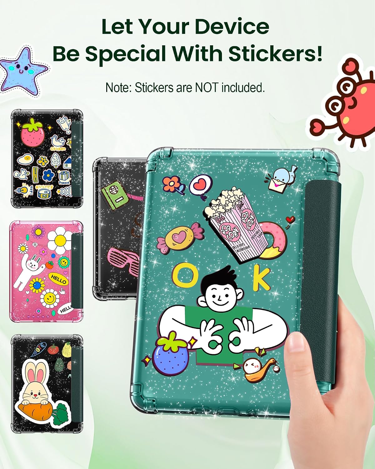 ESTUCHE MOKO PARA KINDLE PAPERWHITE 7' 12ª GEN Y COLORSOFT VERDE MEDIANOCHE - 5