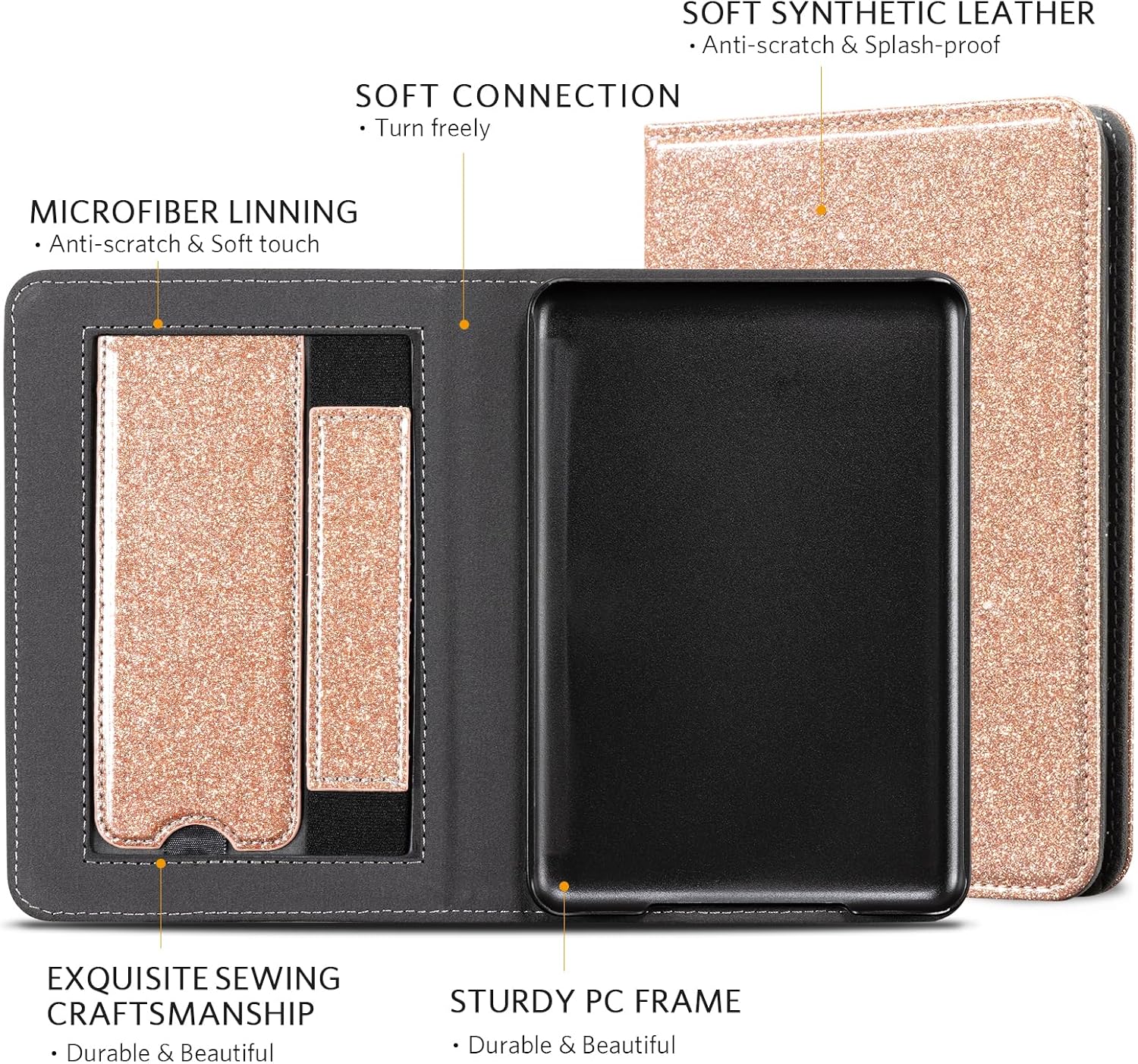 ESTUCHE CON SOPORTE PARA KINDLE 6' COBAK 2024 Y 2022 - 5