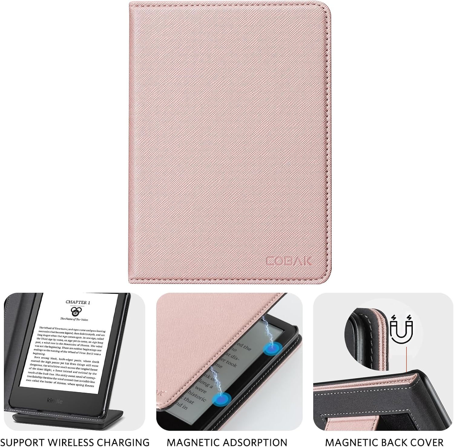 ESTUCHE COBAK CON SOPORTE PARA KINDLE 6 PULGADAS 2024 Y 2022 - 3
