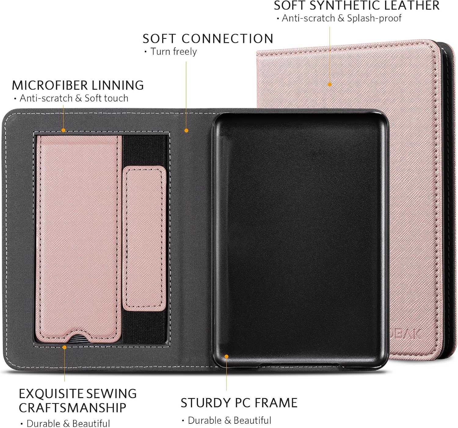 ESTUCHE COBAK CON SOPORTE PARA KINDLE 6 PULGADAS 2024 Y 2022 - 4