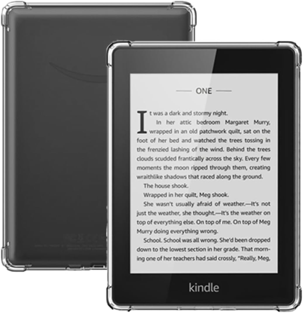 ESTUCHE NOUKAJU PARA KINDLE PAPERWHITE 7 PULGADAS 12ª GENERACIÓN 2024 TRANSPARENTE - 1