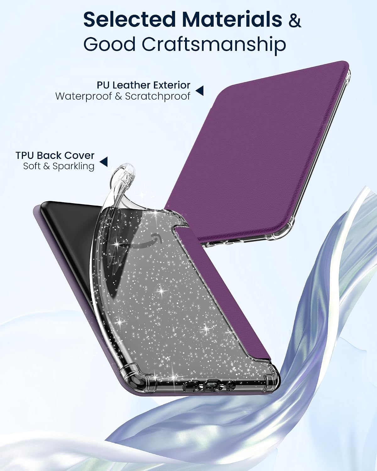 ESTUCHE MOKO PARA KINDLE PAPERWHITE 7' 12ª GEN Y COLORSOFT DEEP PURPLE - 4