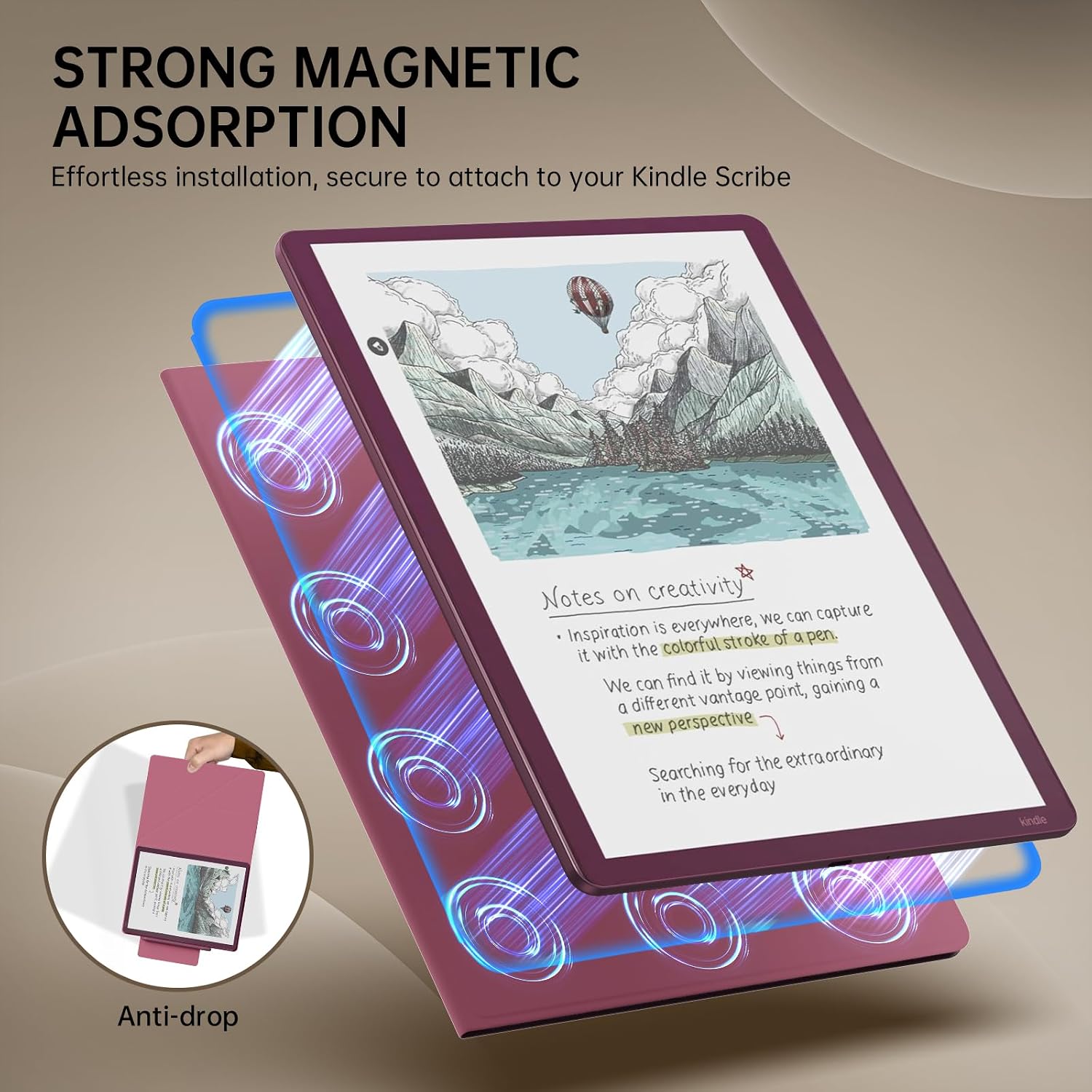ESTUCHE MOKO MAGNÉTICO PARA KINDLE SCRIBE 11' 2025/2026 - 5