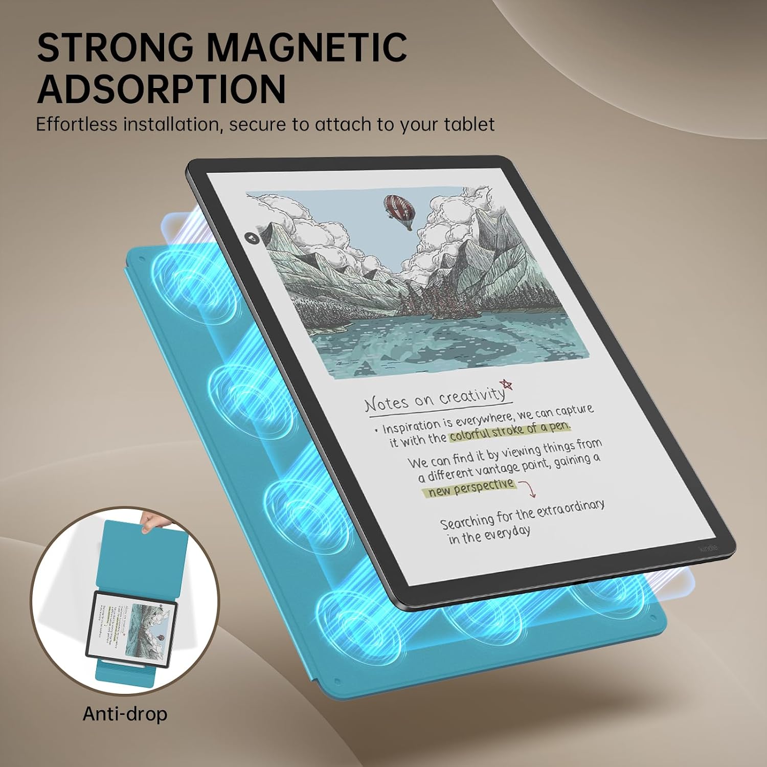 ESTUCHE MOKO PARA KINDLE SCRIBE 11' 3RA GEN Y COLORSOFT 1RA GEN 2025 - 3