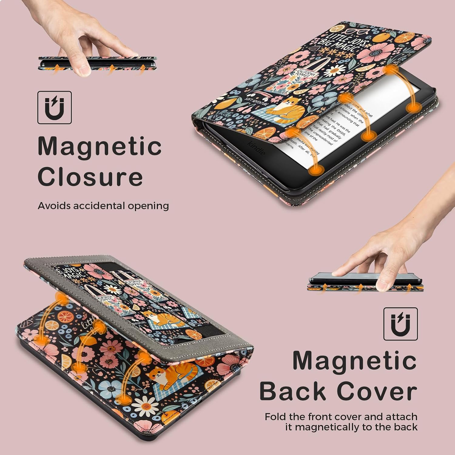 ESTUCHE COBAK CON SOPORTE PARA KINDLE 6' (2024 Y 2022, 11ª GEN) - 4