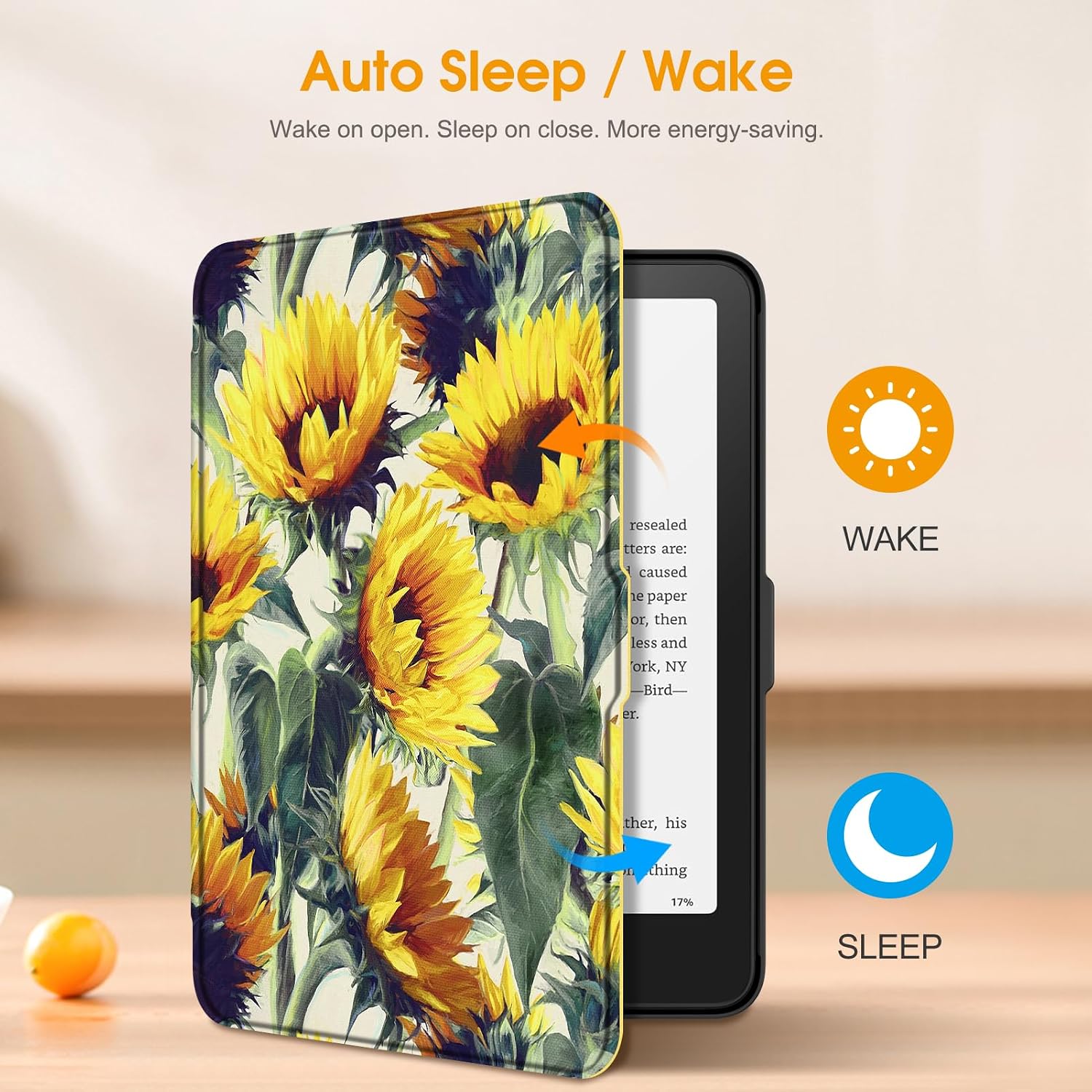 ESTUCHE FINTIE SLIM PARA KINDLE PAPERWHITE 7' 12ª GEN 2024 Y KINDLE COLORSOFT - 3